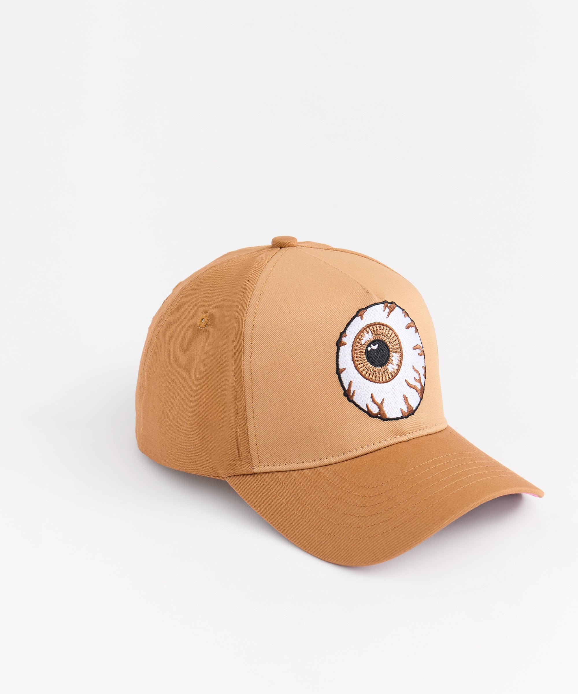 Mishka Keep Watch Natural Embroidered Cap - Khaki - Image 2