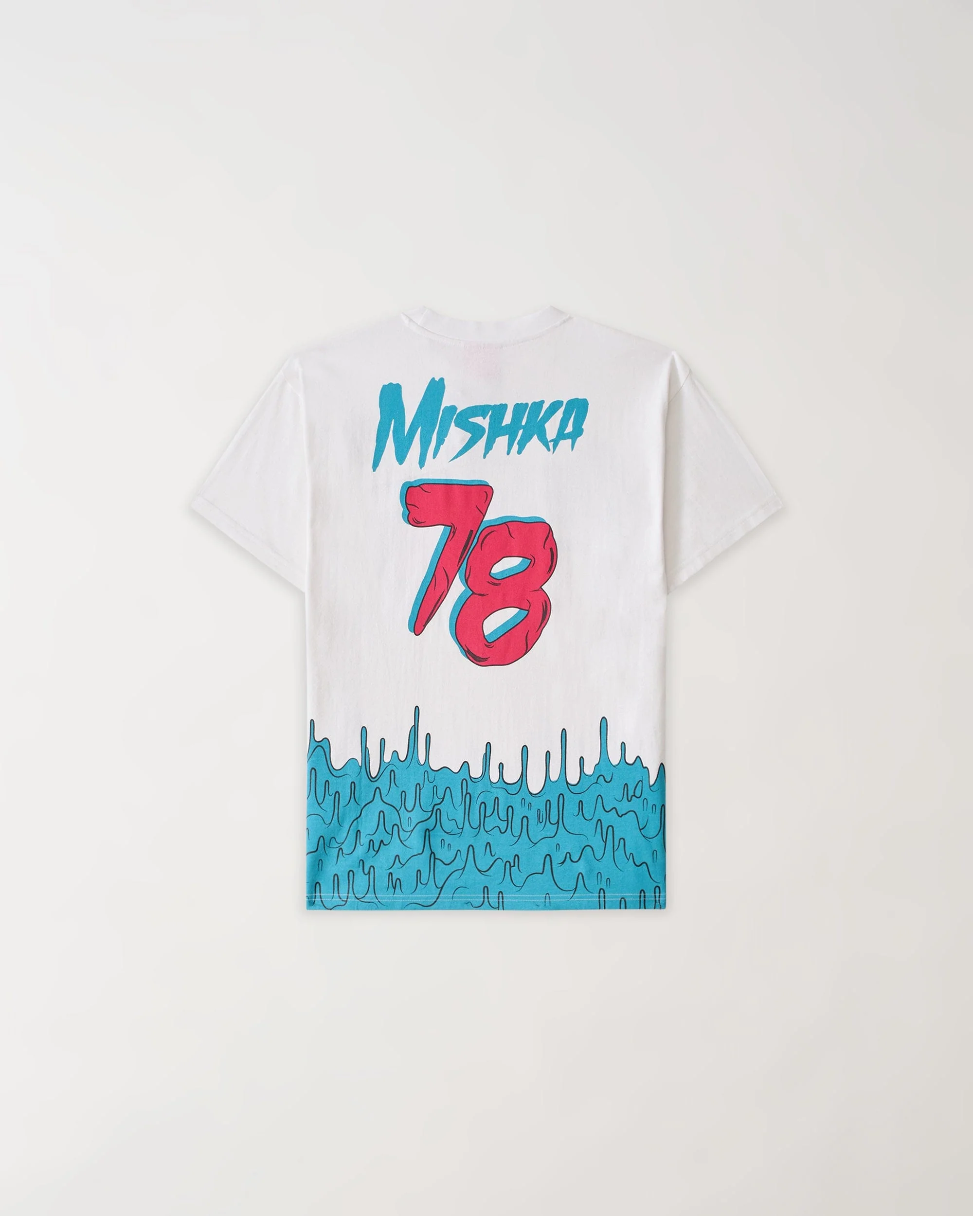 Mishka Destroy Graphic Print Short Sleeve Tee - White - Image 2