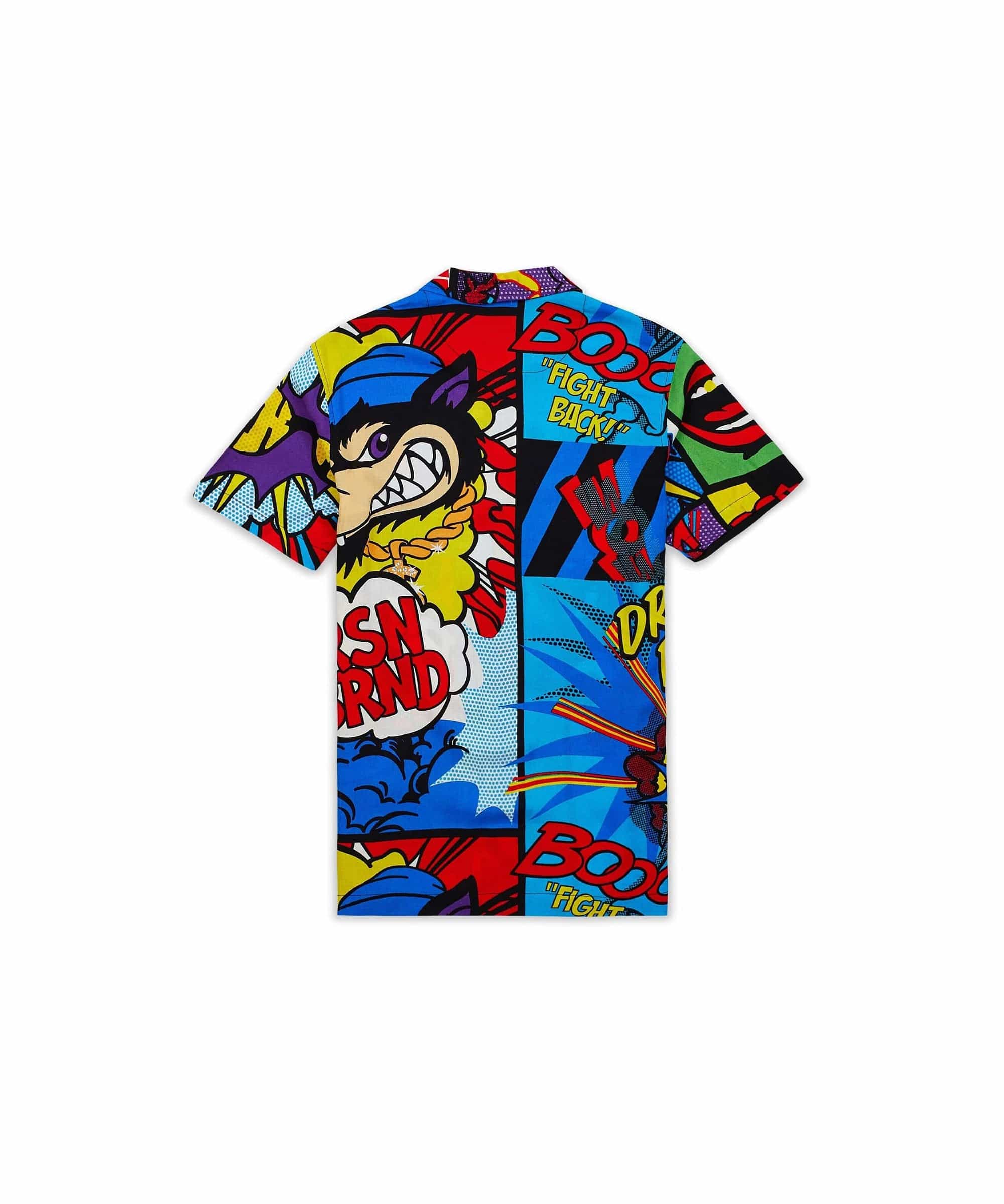 Money Drip Allover Print Short Sleeve Shirt - Image 2