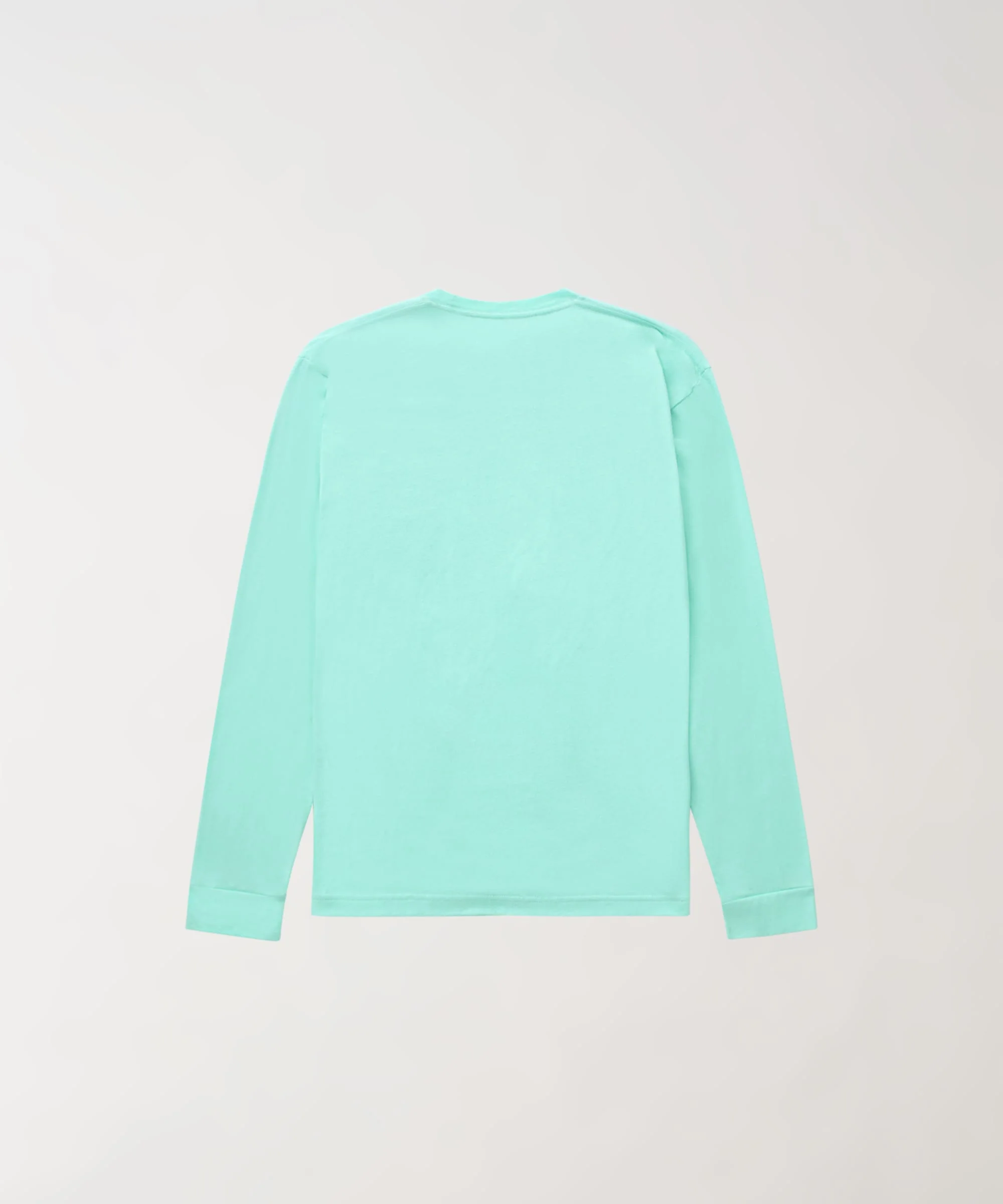 Money Is Power Long Sleeve Tee - Teal - Image 4