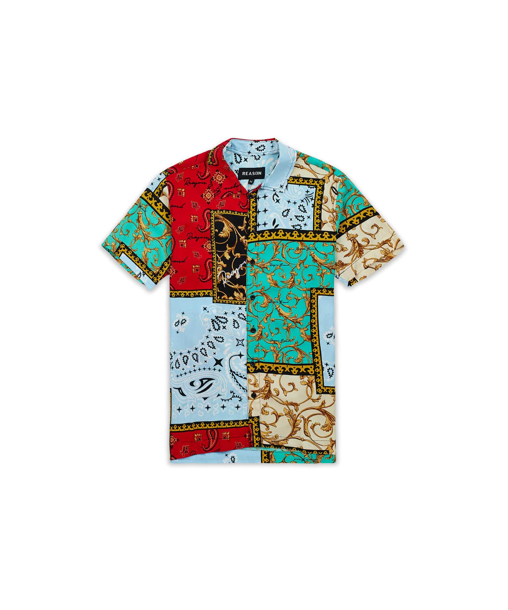 Olympian Allover Print Short Sleeve Shirt - Image 3