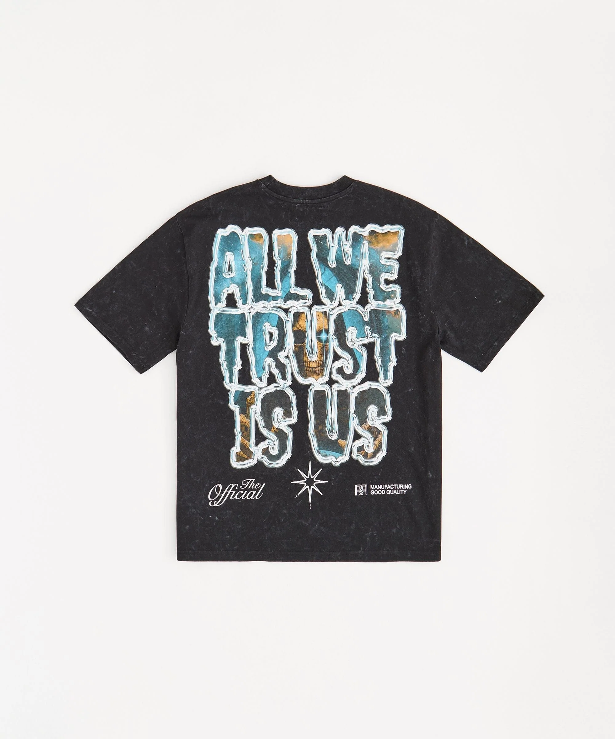 One Of A Kind Short Sleeve Tee -  Washed Black - Image 2