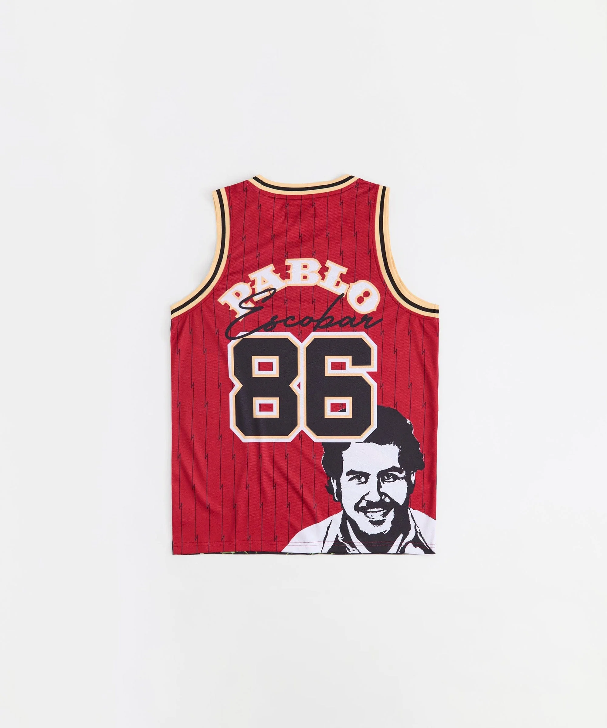 Pablo Basketball Jersey - Red - Image 3