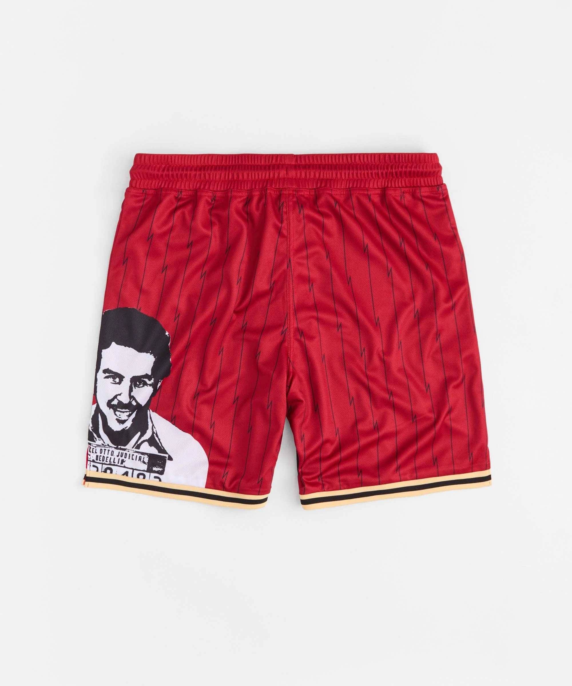 Pablo Basketball Shorts - Red - Image 5