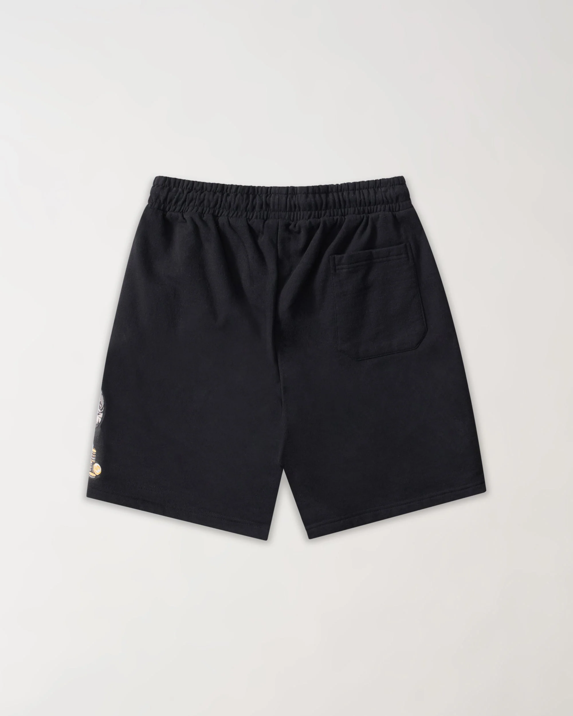 Plus Size Popeye Money Applique Short - Black - Image 5