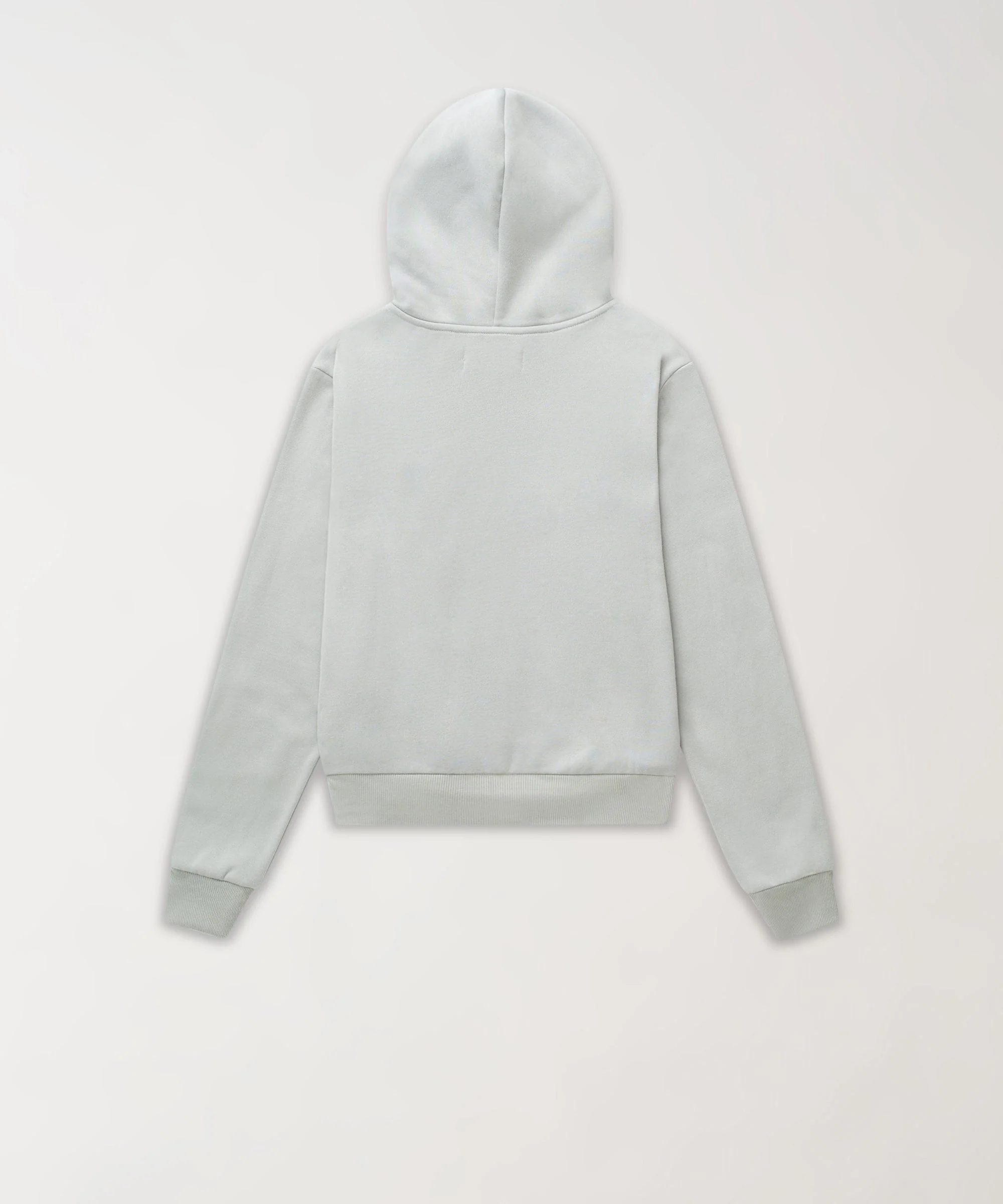 Plus Size Women Rebellion Cropped Zip Up Hoodie - Grey - Image 4