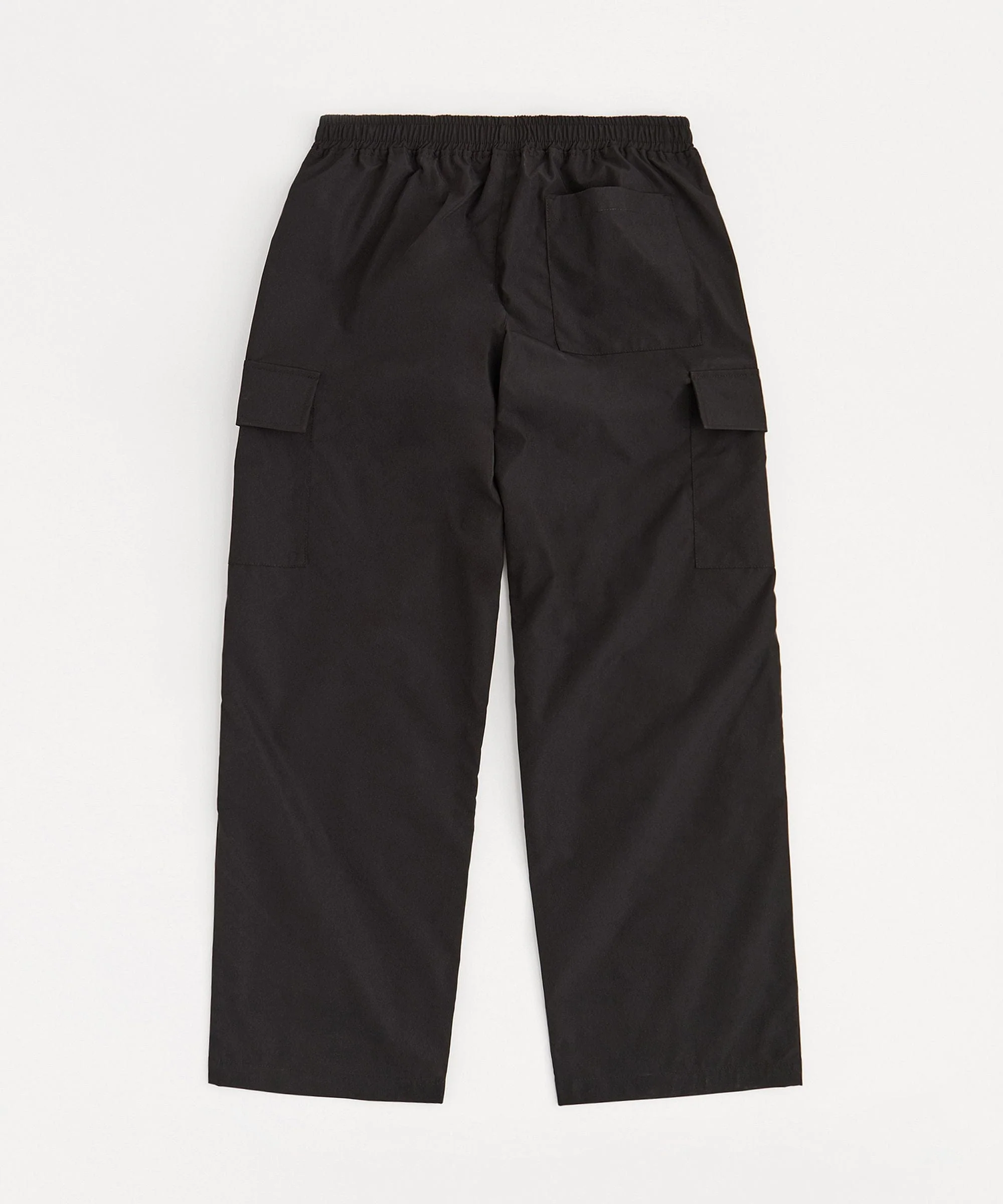 Real Relaxed Fit Cargo Twill Pants - Black - Image 2