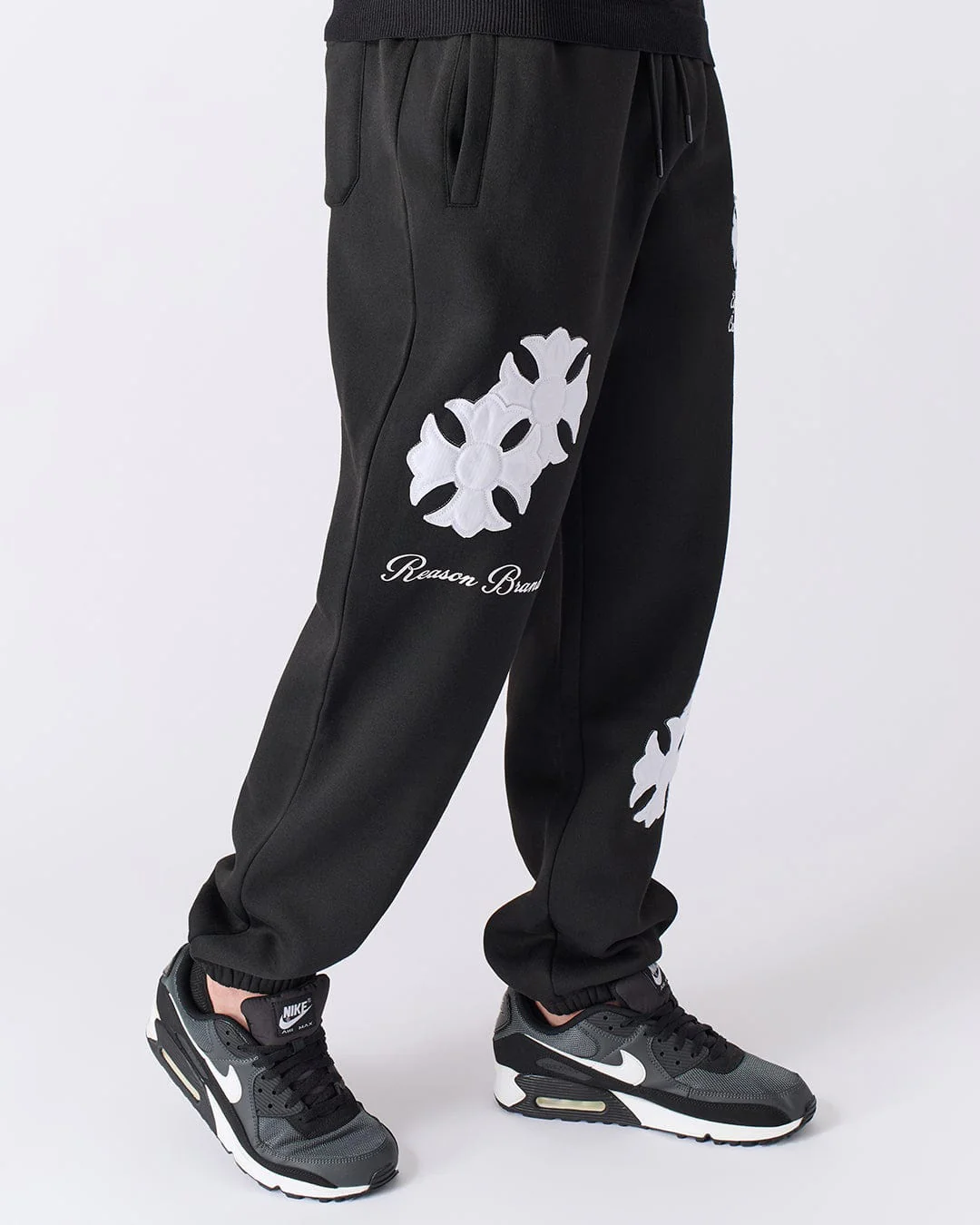 Rebellion Architects Applique Sweats - Black - Image 5