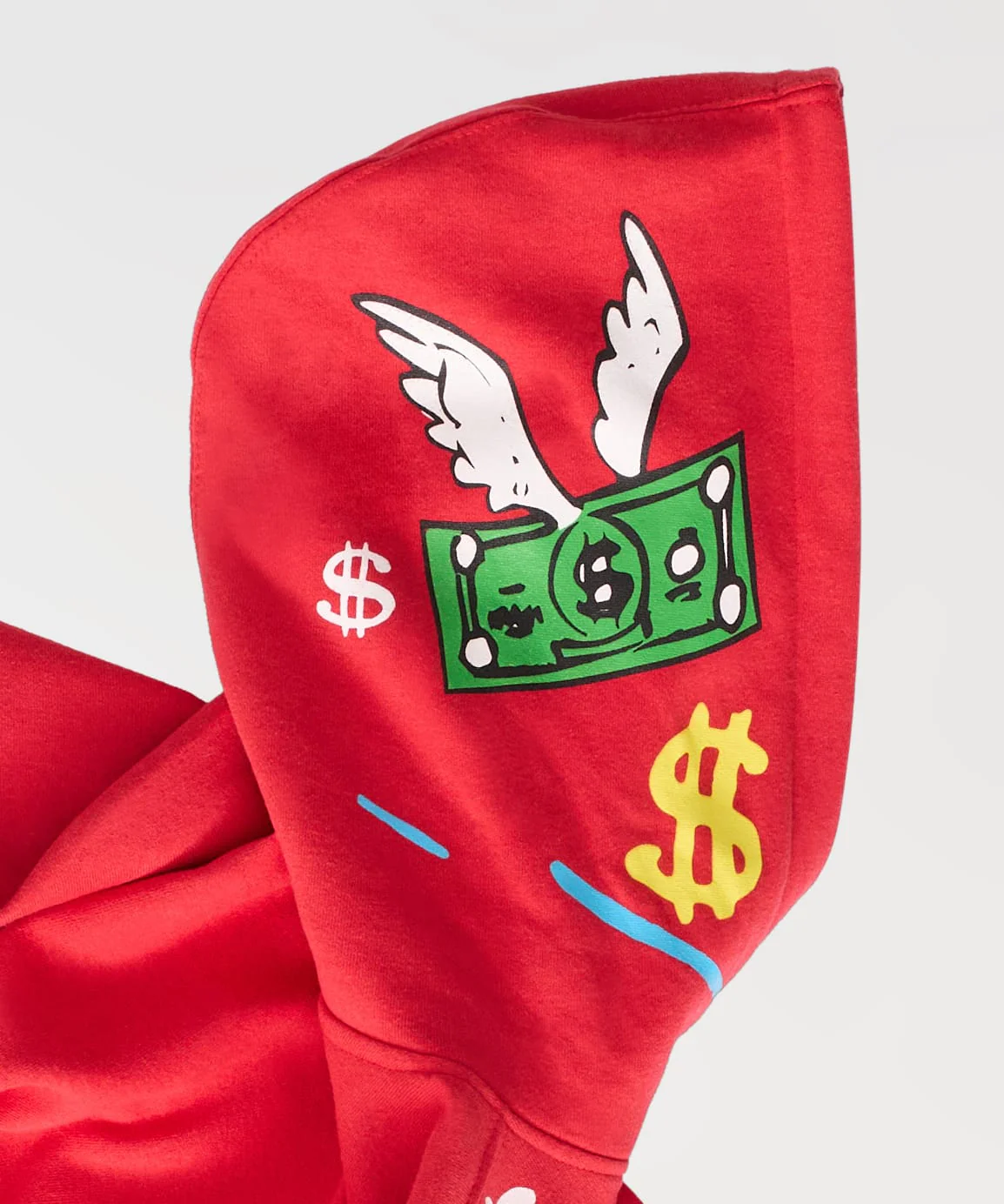 Richie Rich Get Money Hoodie - Red - Image 3