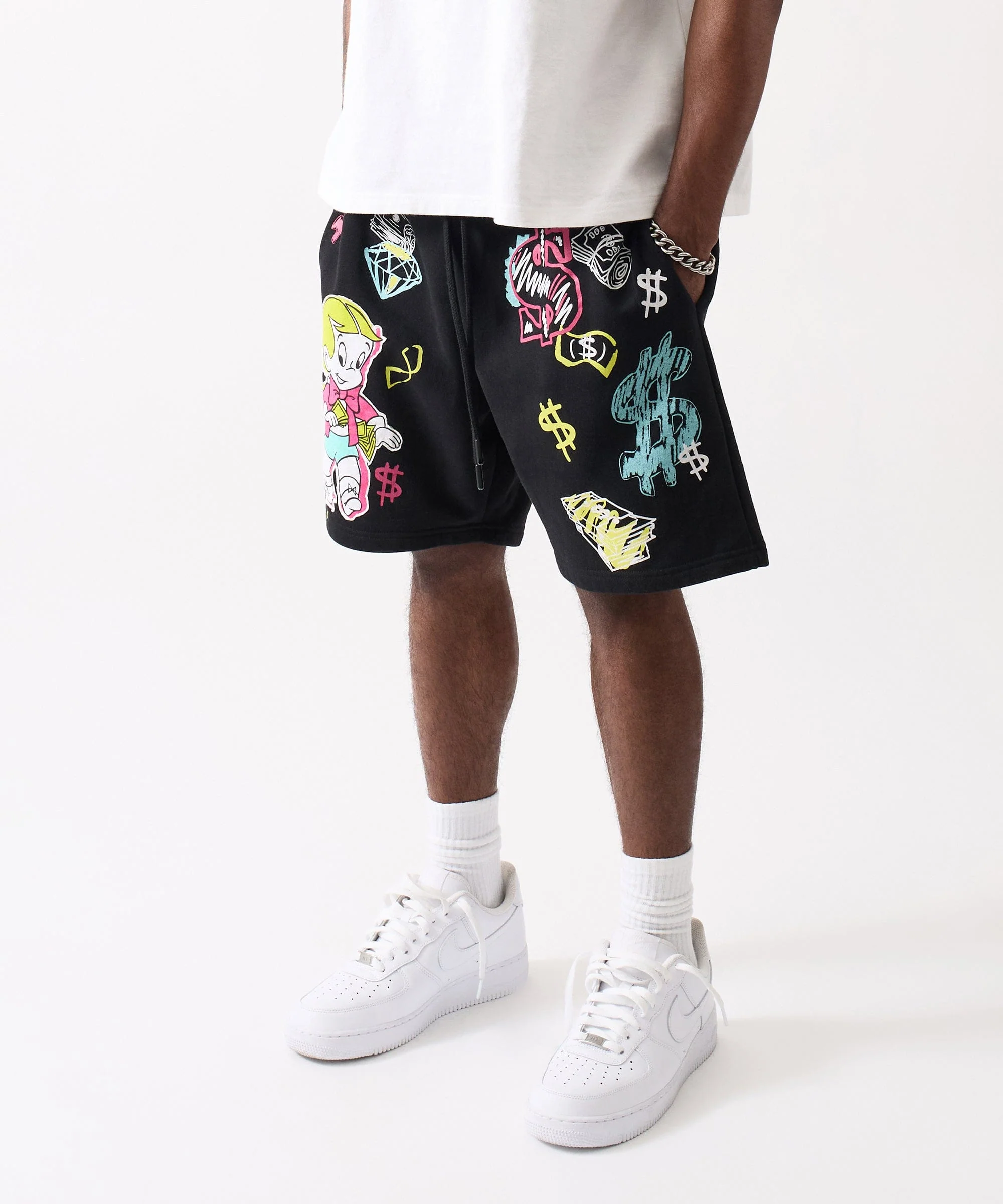 Richie Rich Money Short - Black - Image 5
