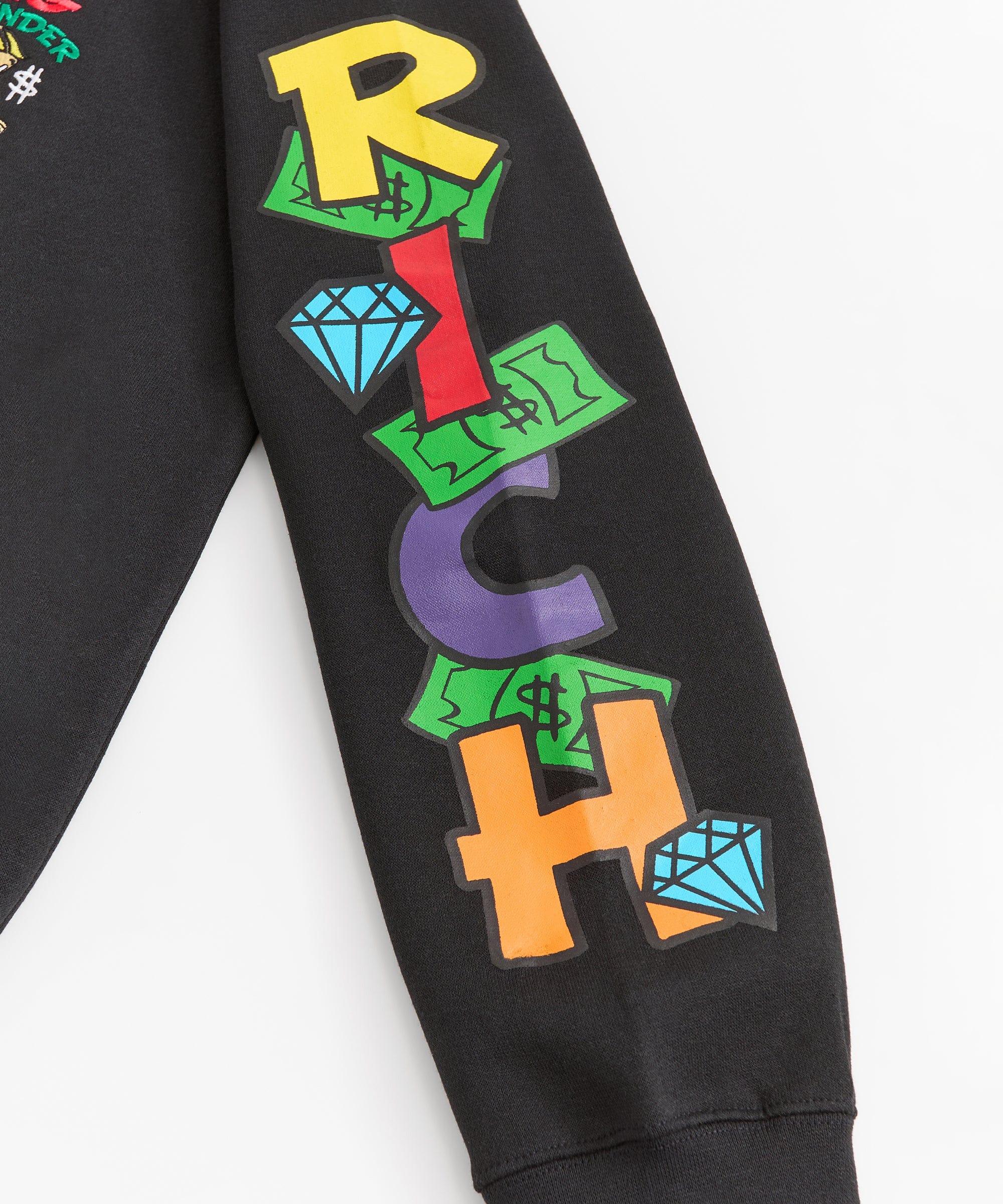 Richie Rich Time Is Money Hoodie - Black - Image 6