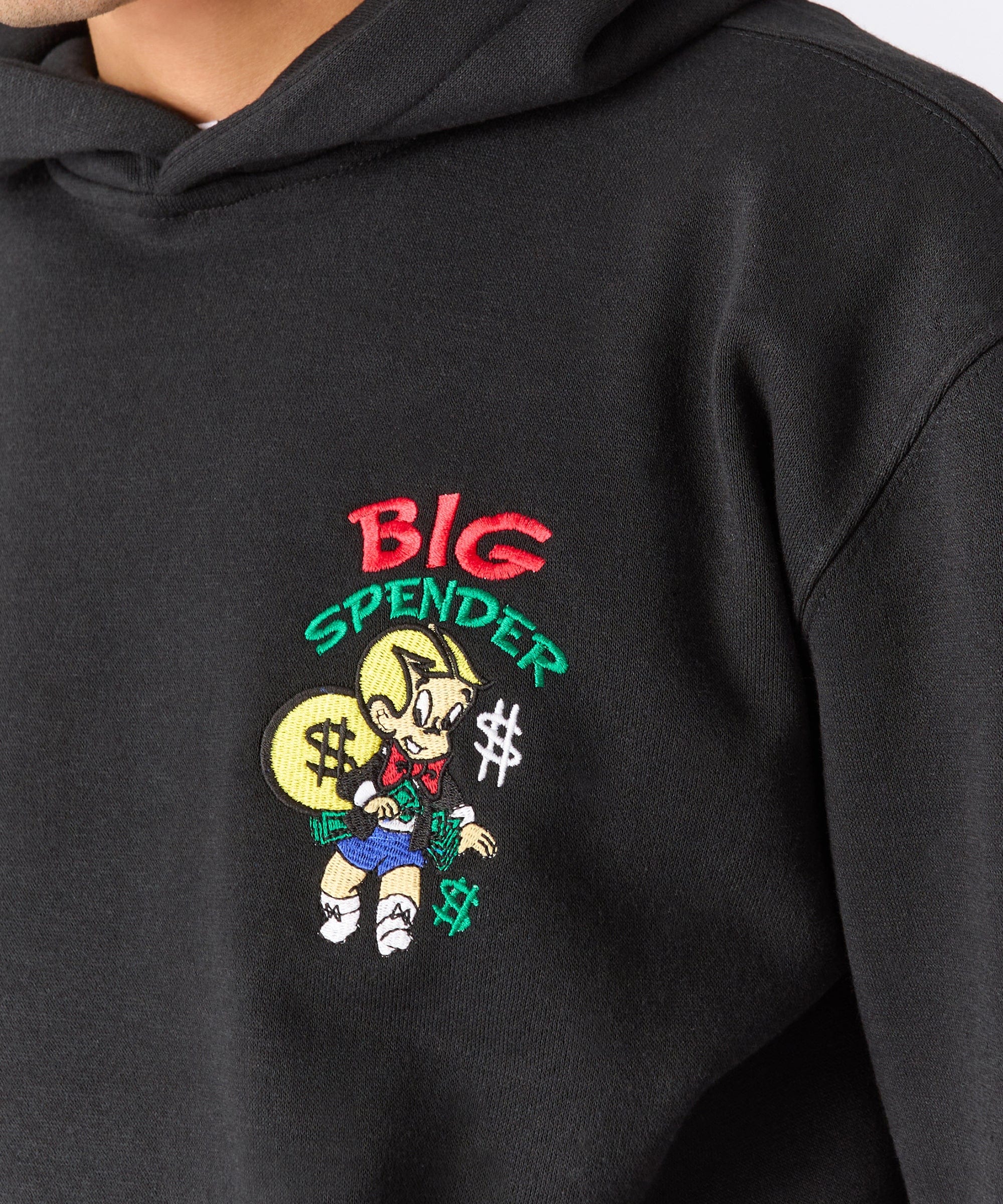 Richie Rich Time Is Money Hoodie - Black - Image 8