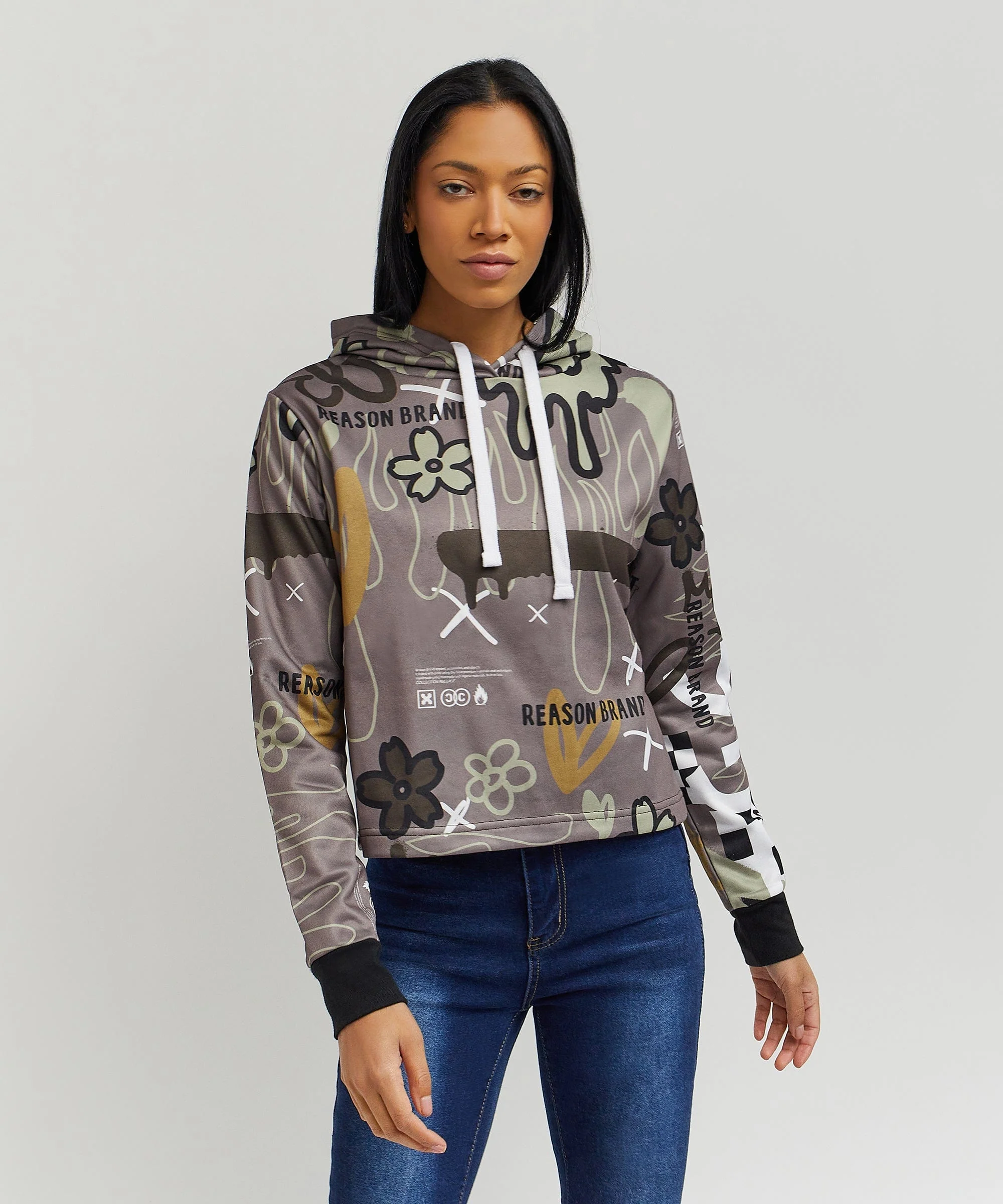 Womens Daisys Hoodie - Image 3