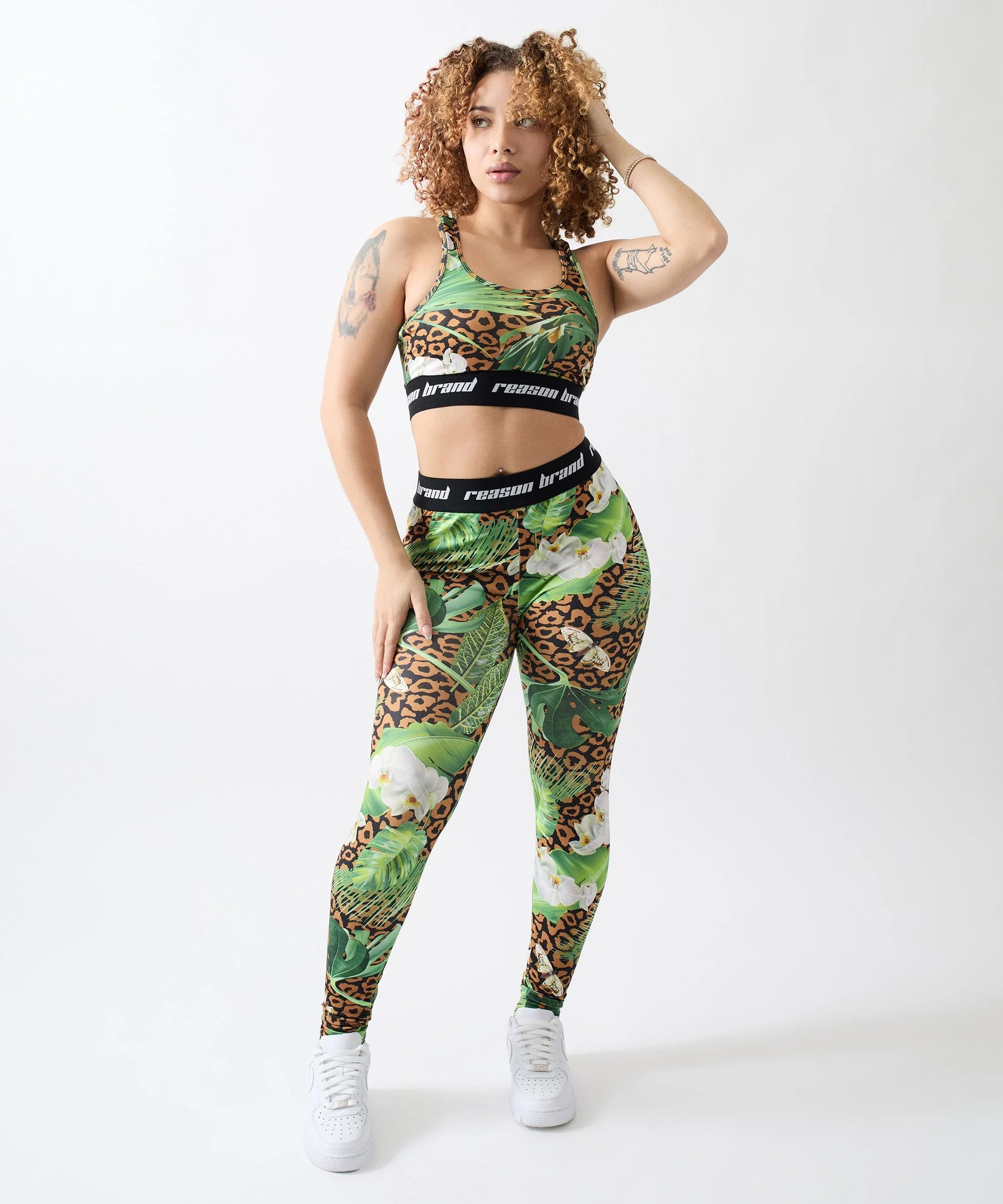 Womens Jungle Leggings - Image 5