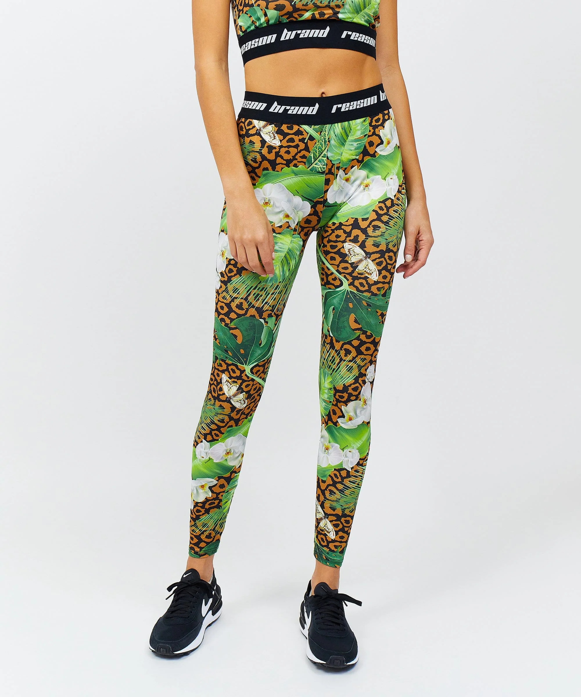 Womens Jungle Leggings - Image 6