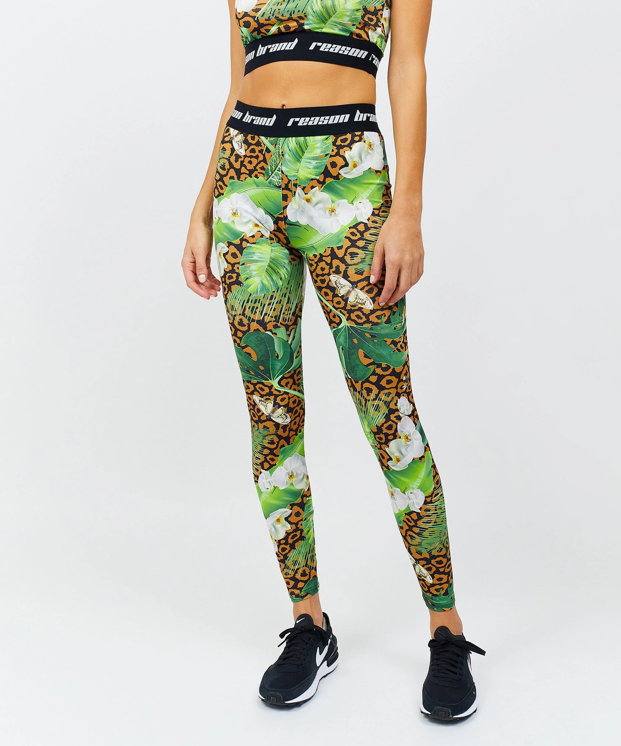 Womens Jungle Leggings - Image 8