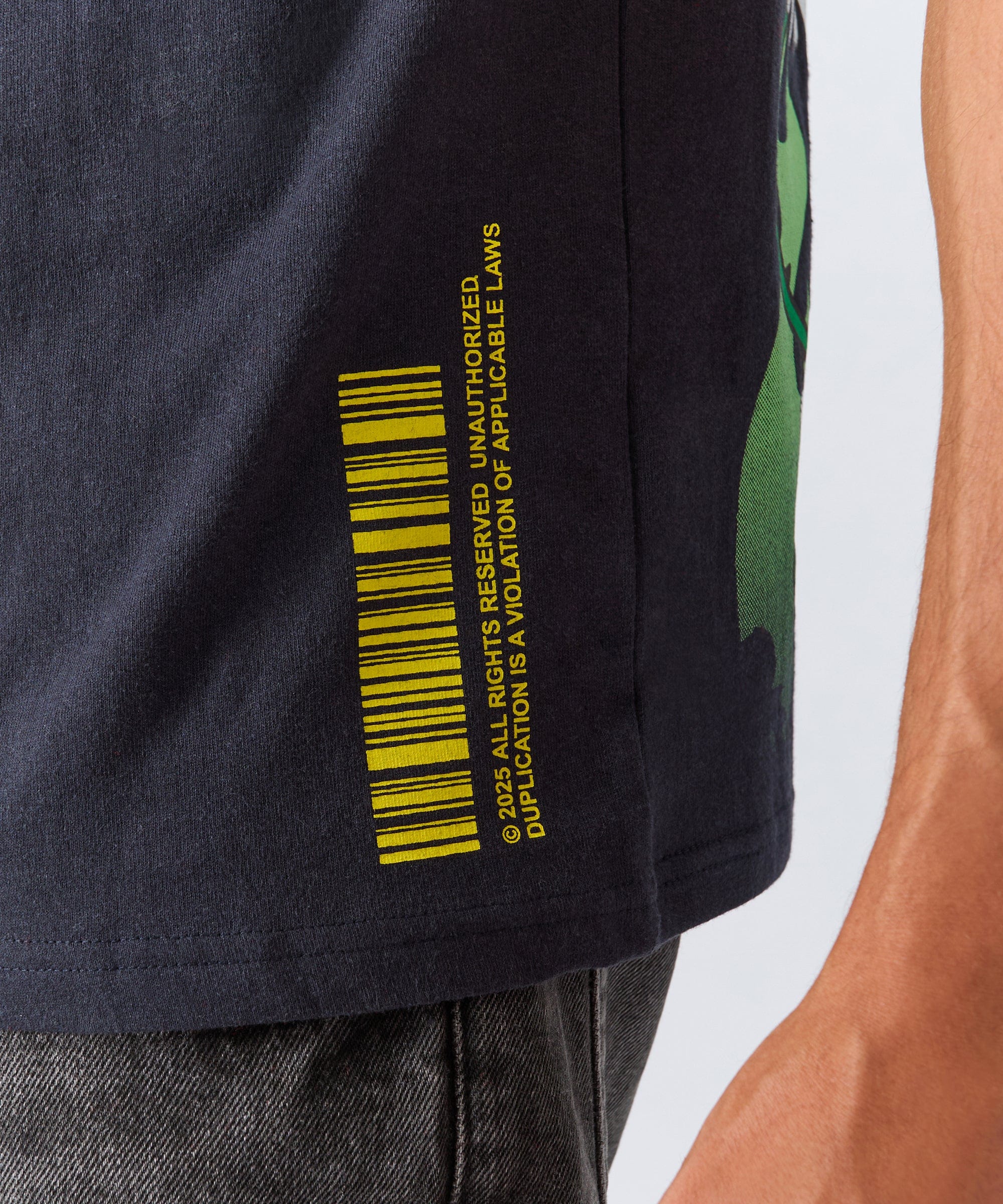 Stack Cash Short Sleeve Tee - Grey - Image 3