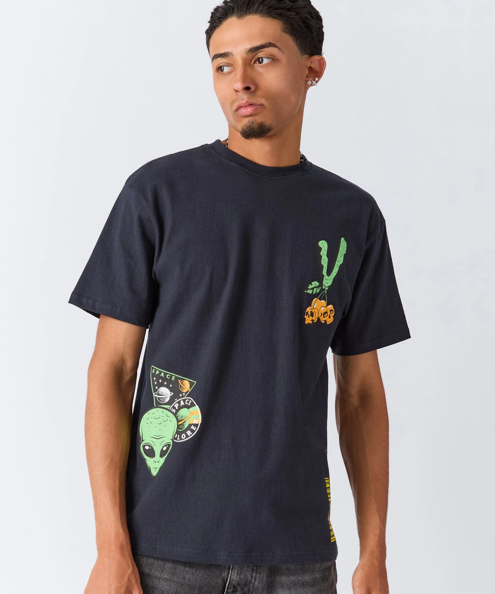 Stack Cash Short Sleeve Tee - Grey - Image 5