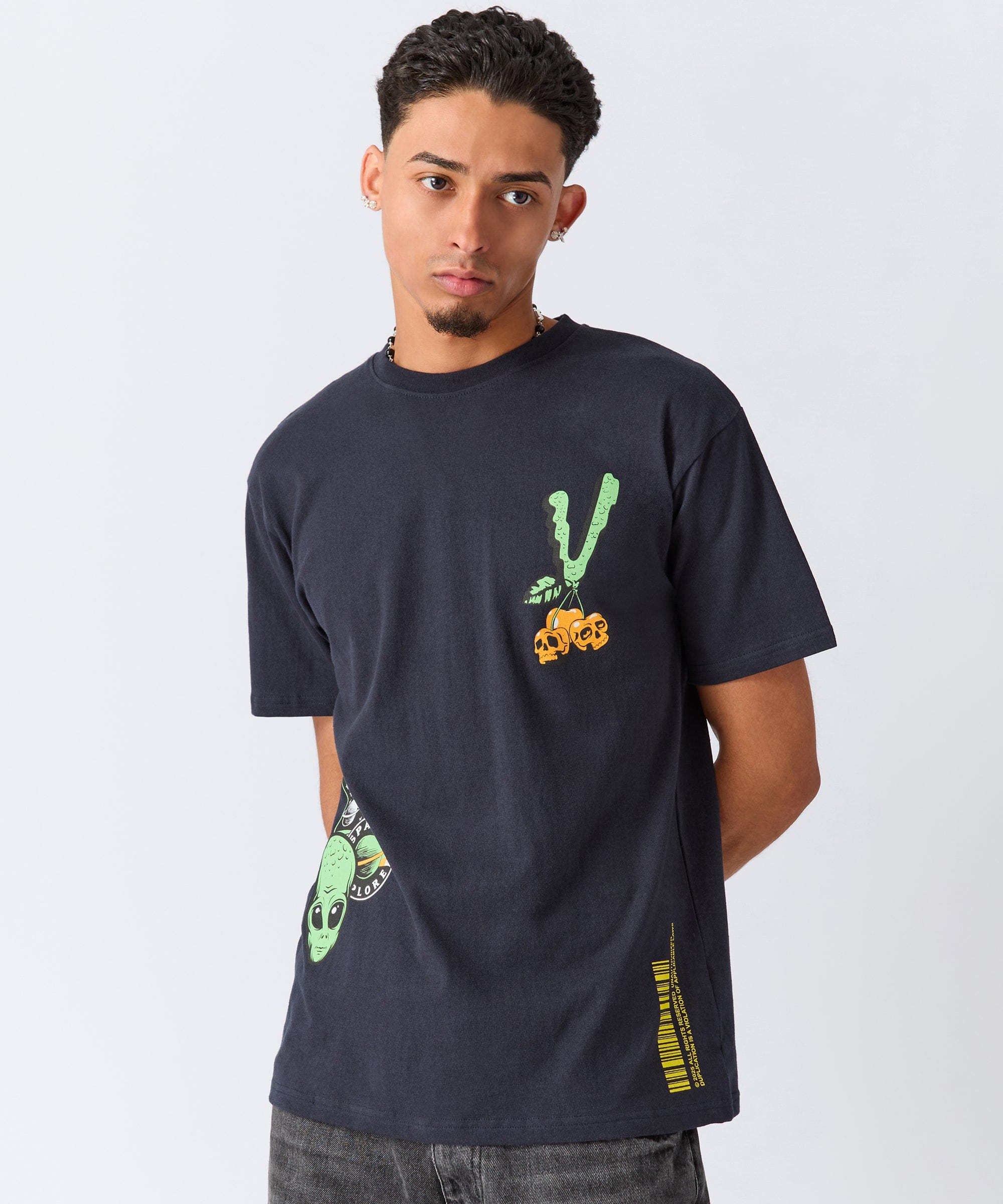 Stack Cash Short Sleeve Tee - Grey - Image 7