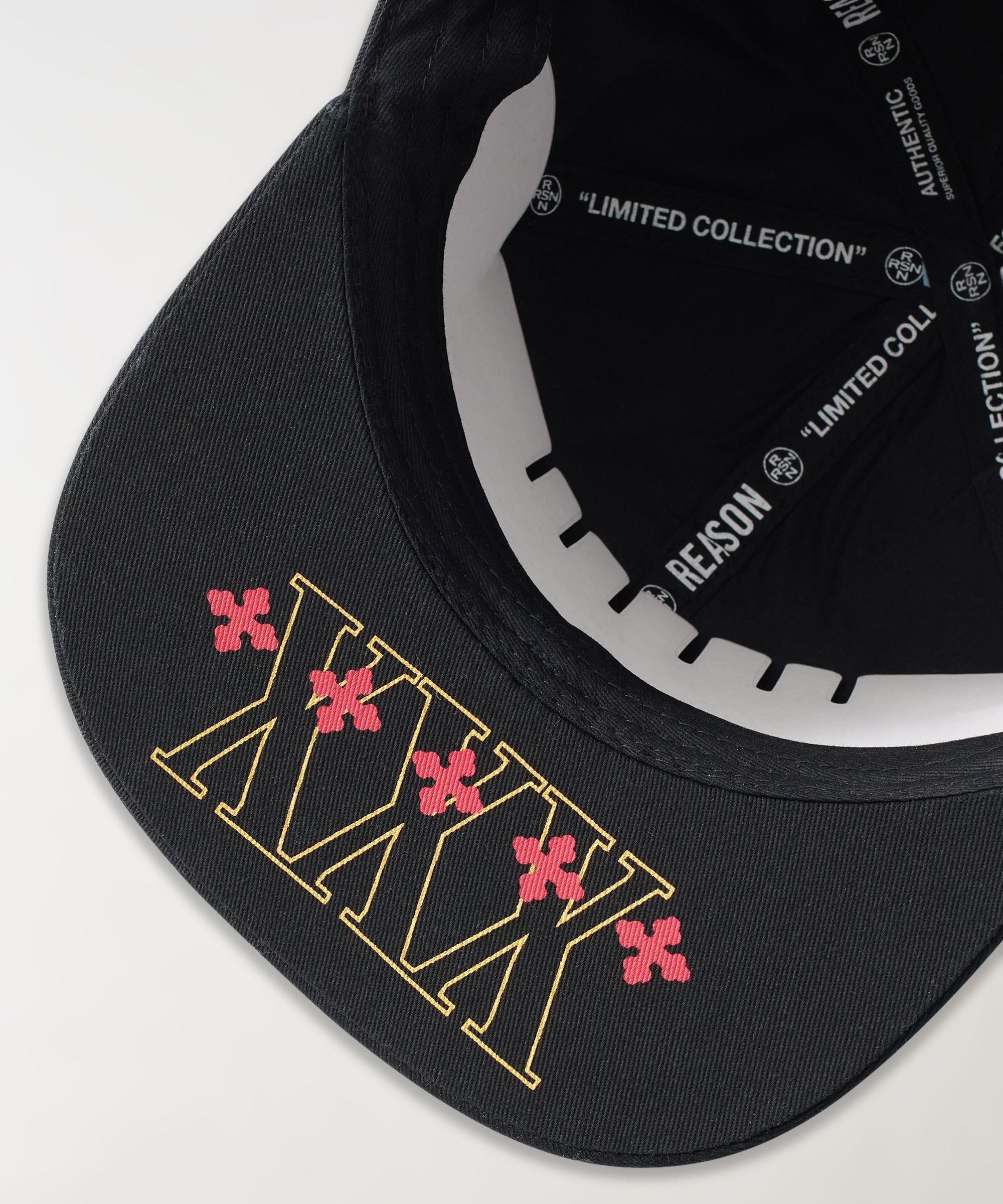 Saint Rhinestones Embroidered Graphic Hat - Image 5