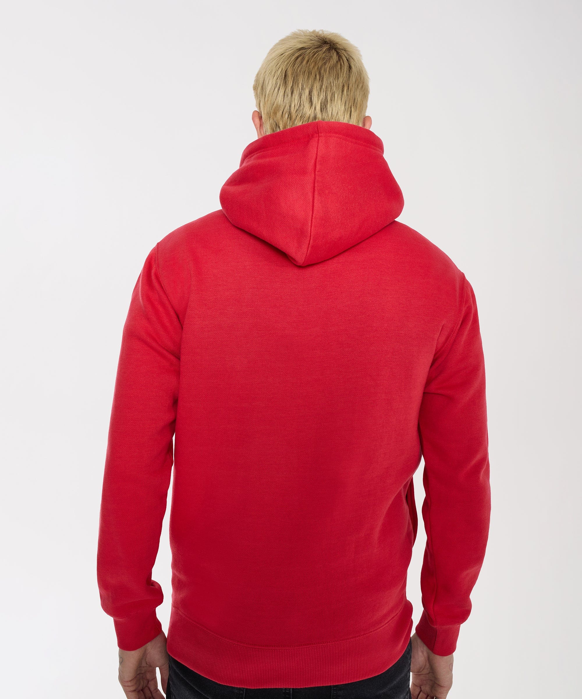 Scarface Old English Chenille Hoodie - Red - Image 7