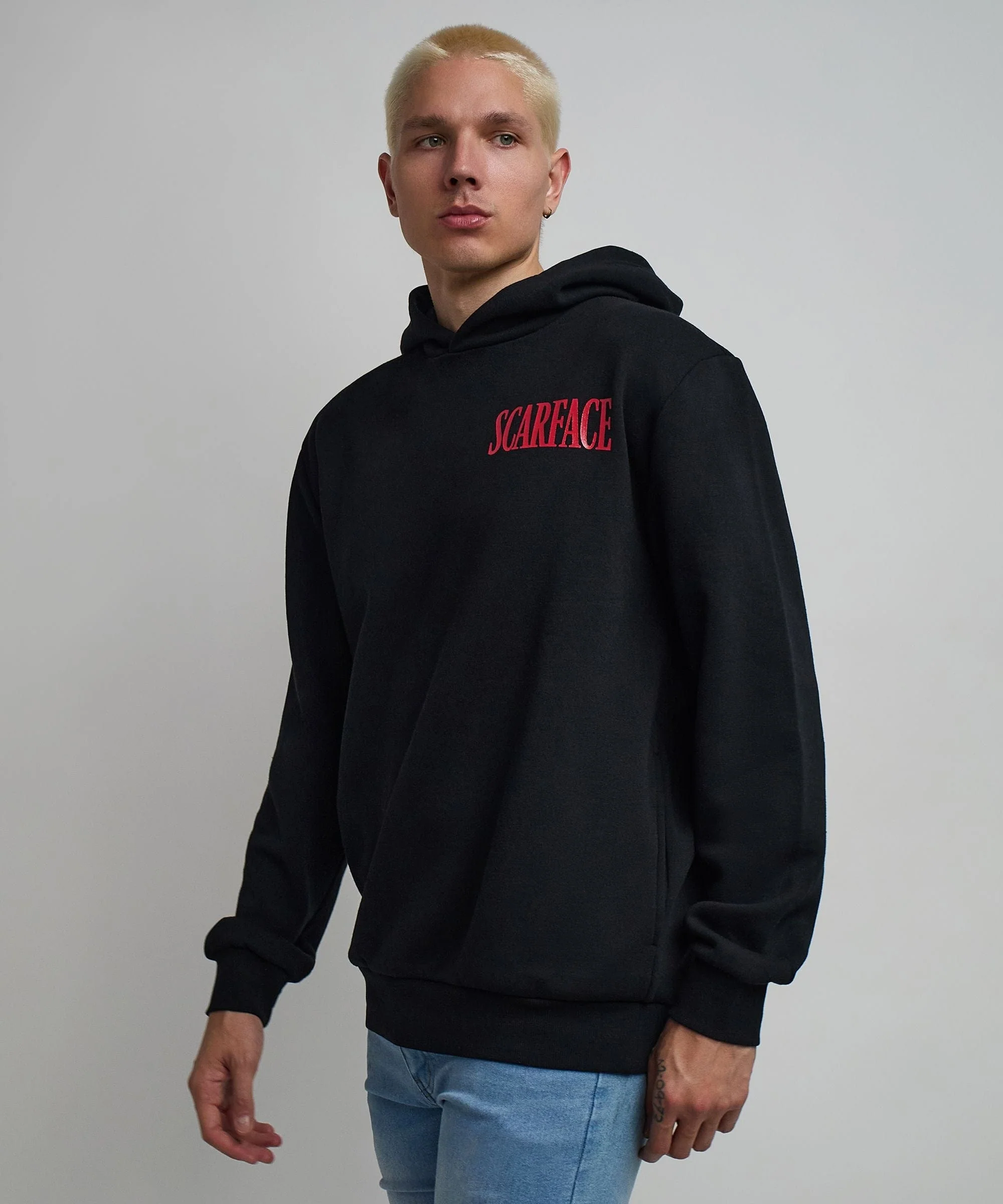 Scarface Sugar Print Classic Hoodie - Black - Image 8