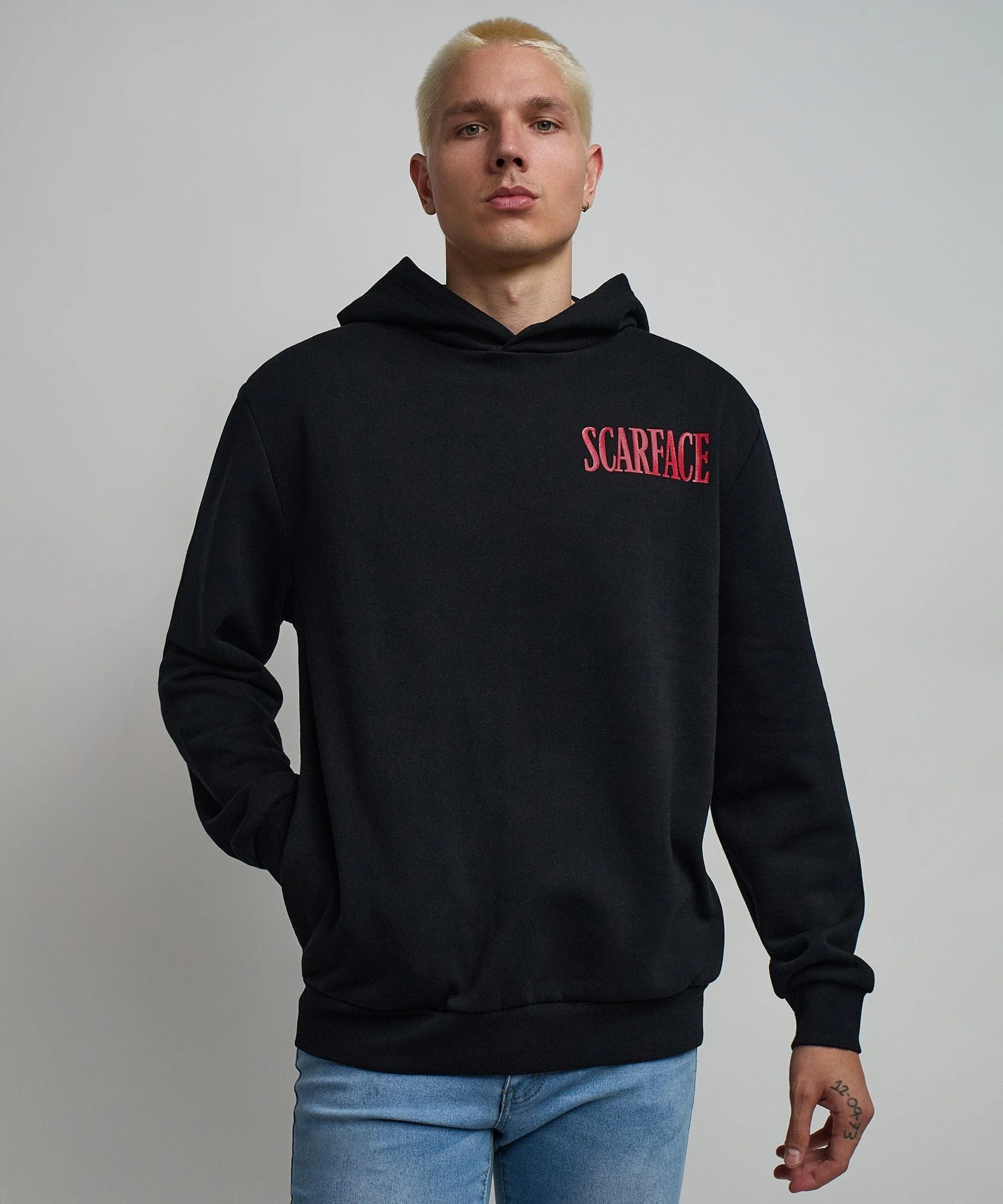 Scarface Sugar Print Classic Hoodie - Black - Image 9