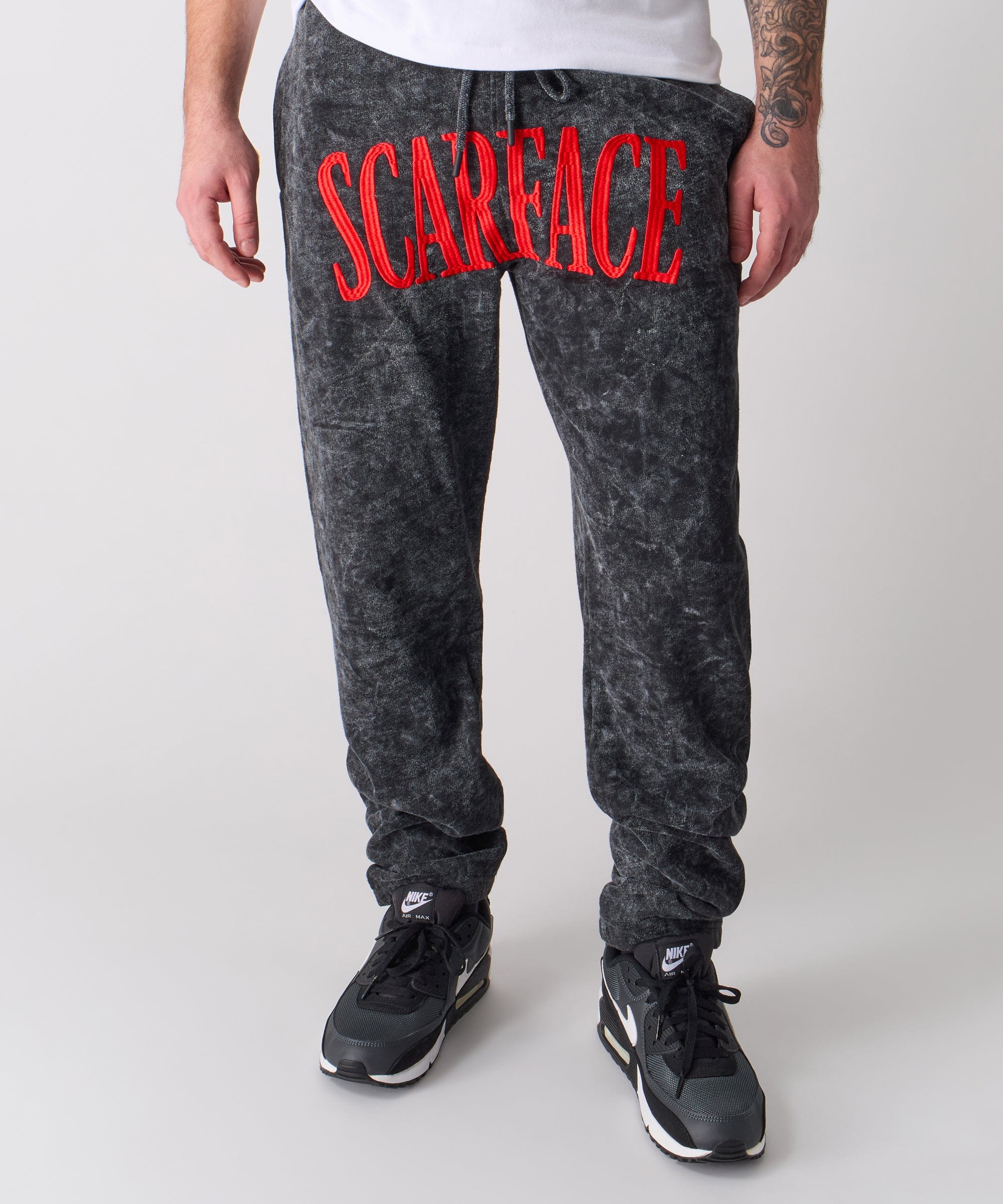 Scarface Sweatpants - Washed Black - Image 10