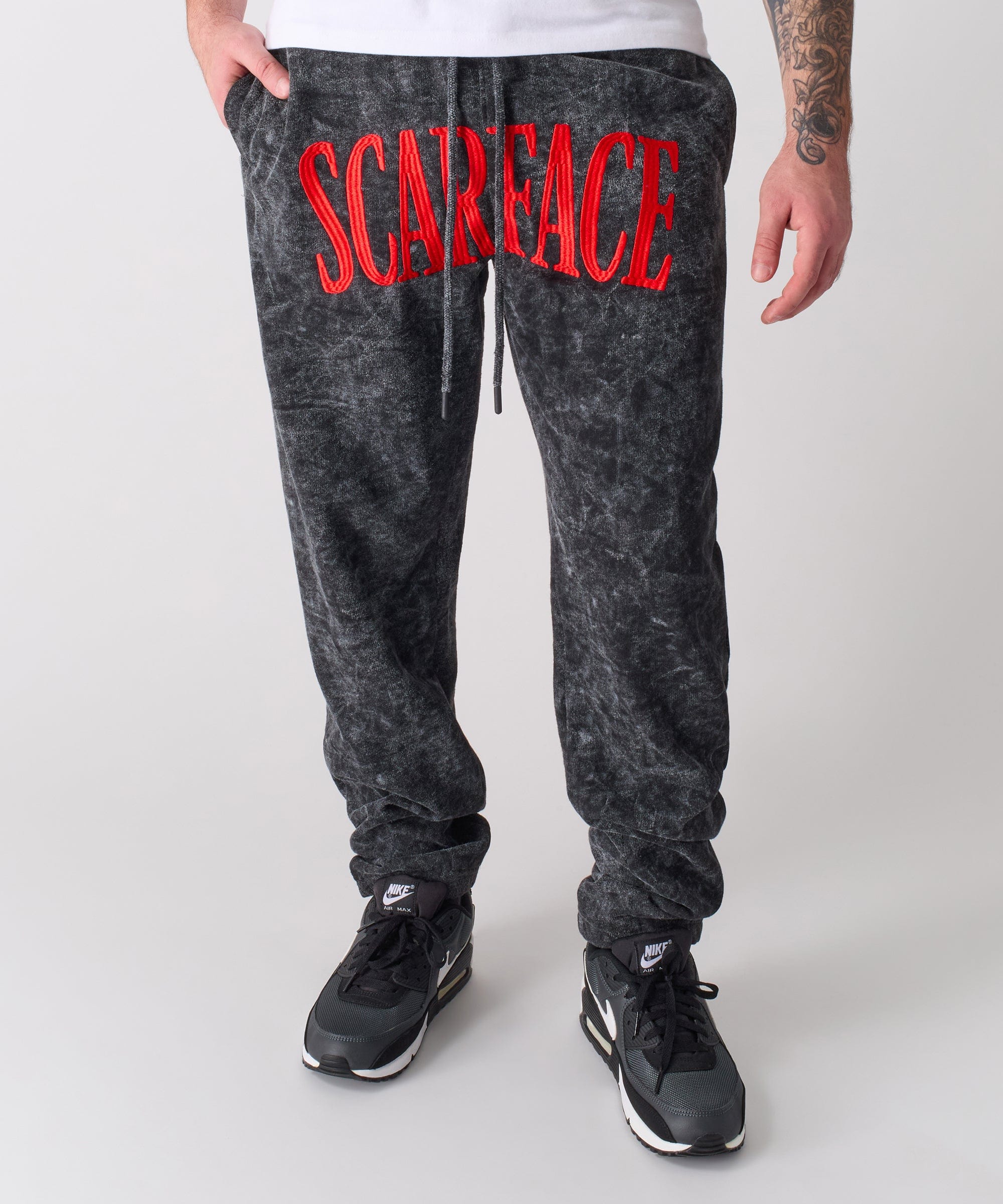 Scarface Sweatpants - Washed Black - Image 8