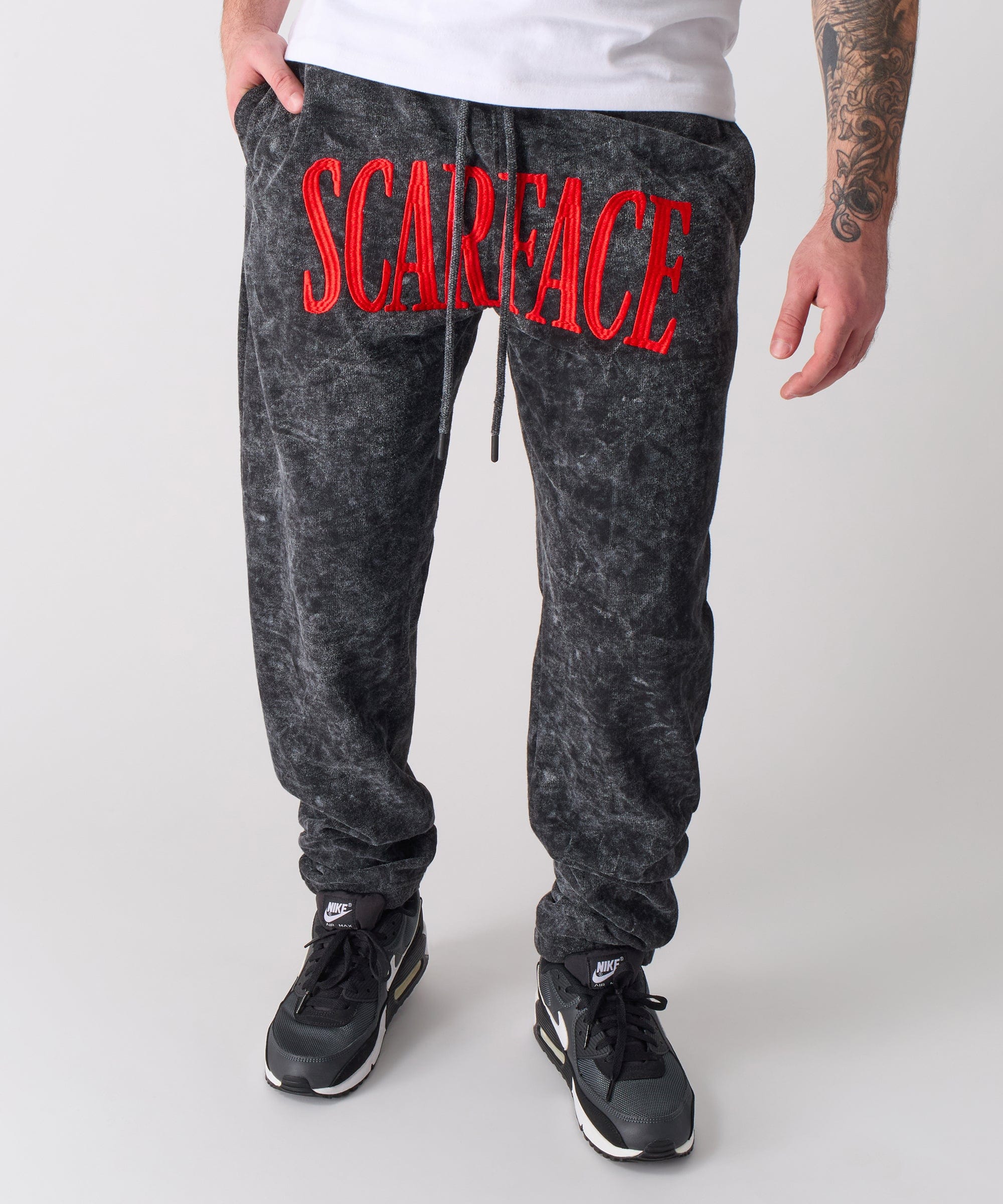Scarface Sweatpants - Washed Black - Image 9