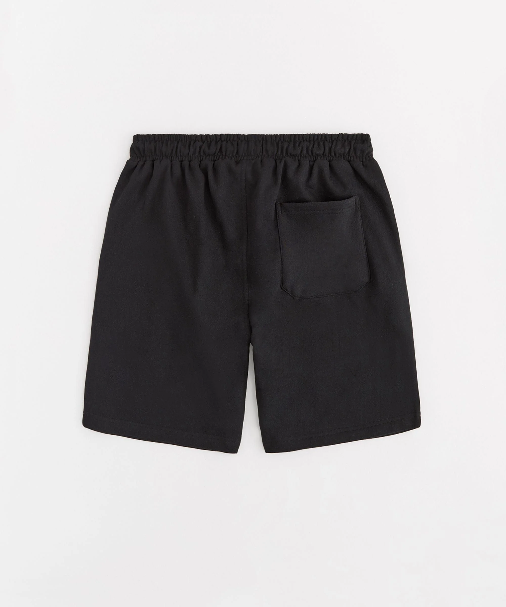Scarface Money Power Respect Embroidered Fleece Short - Black - Image 4