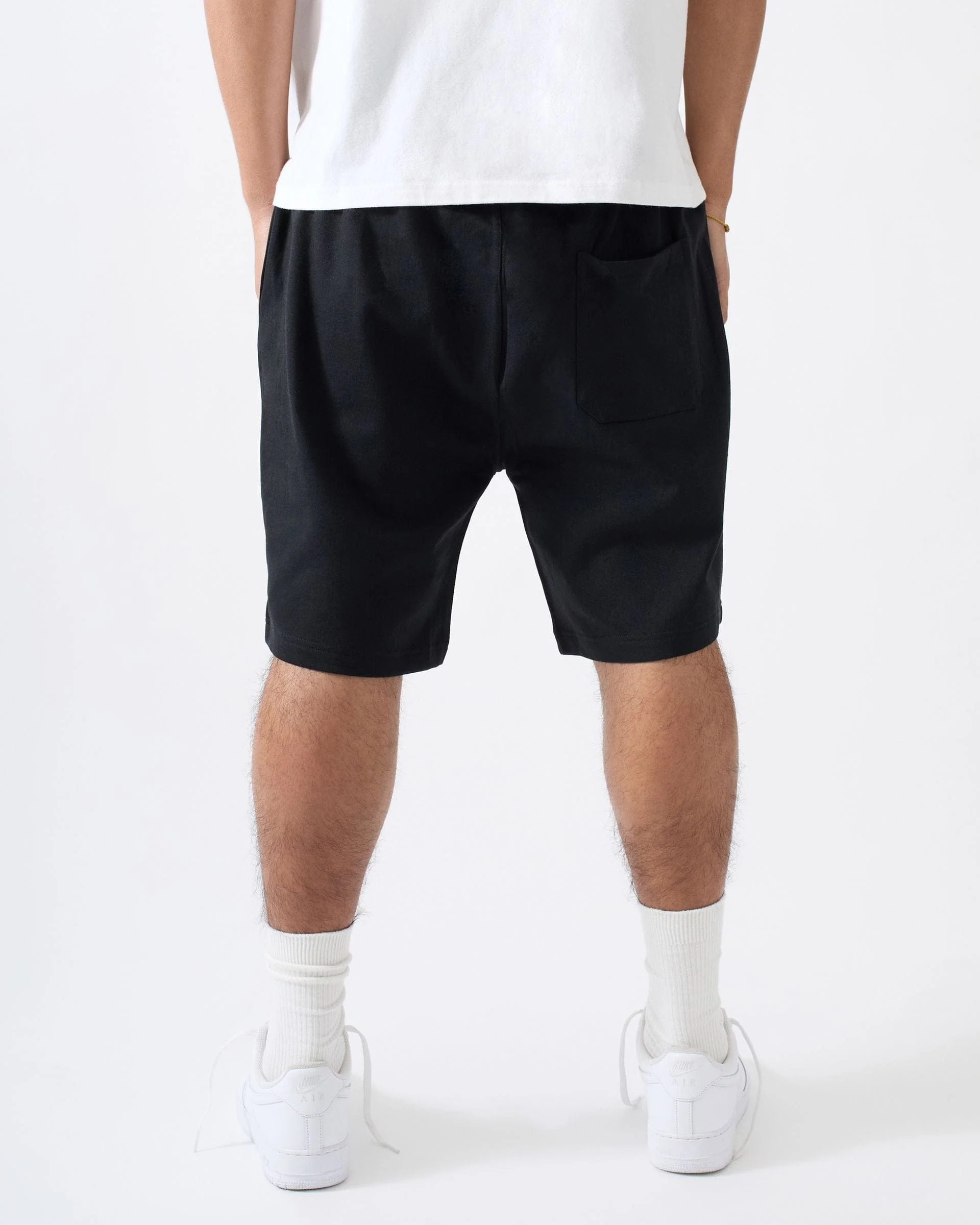 Scarface Money Power Respect Embroidered Fleece Short - Black - Image 7