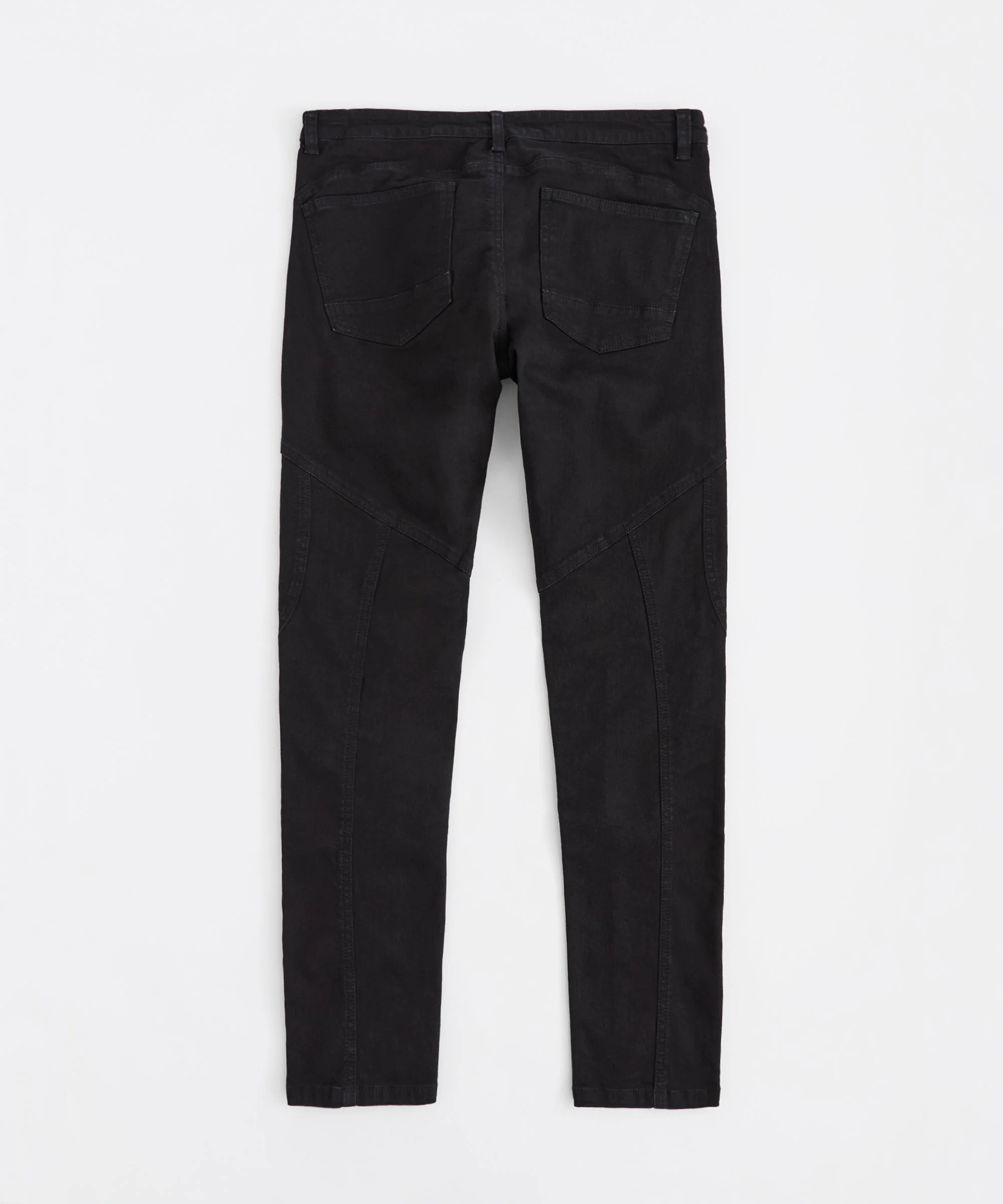 Panel Denim Jeans - Black - Image 3