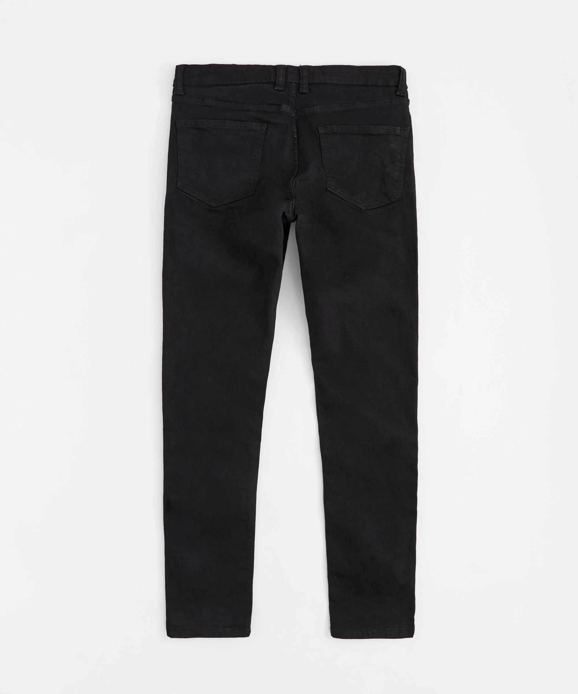 Rhinestone Denim Jeans - Black - Image 3