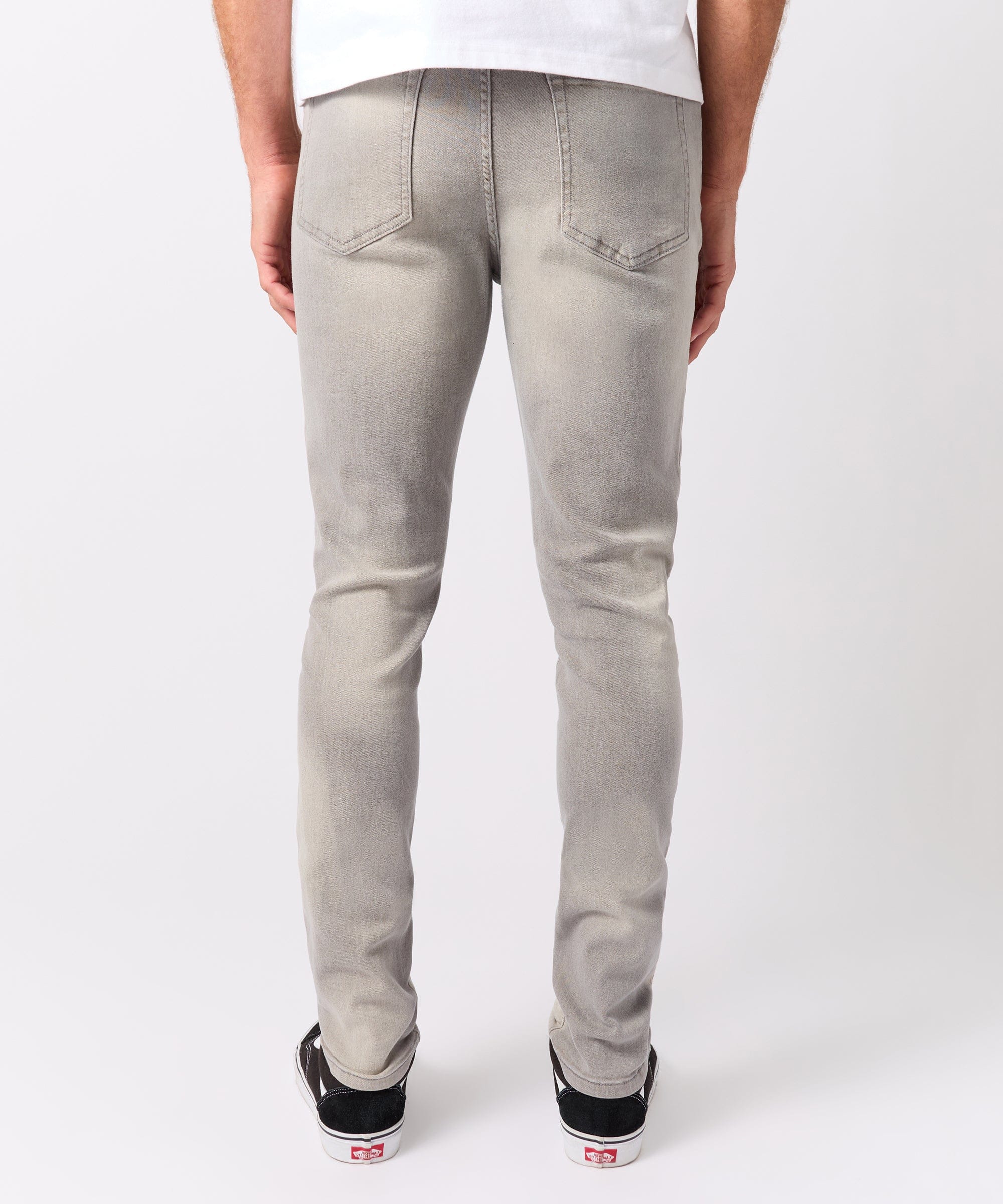 Rip And Repair Denim Jeans - Grey - Image 3