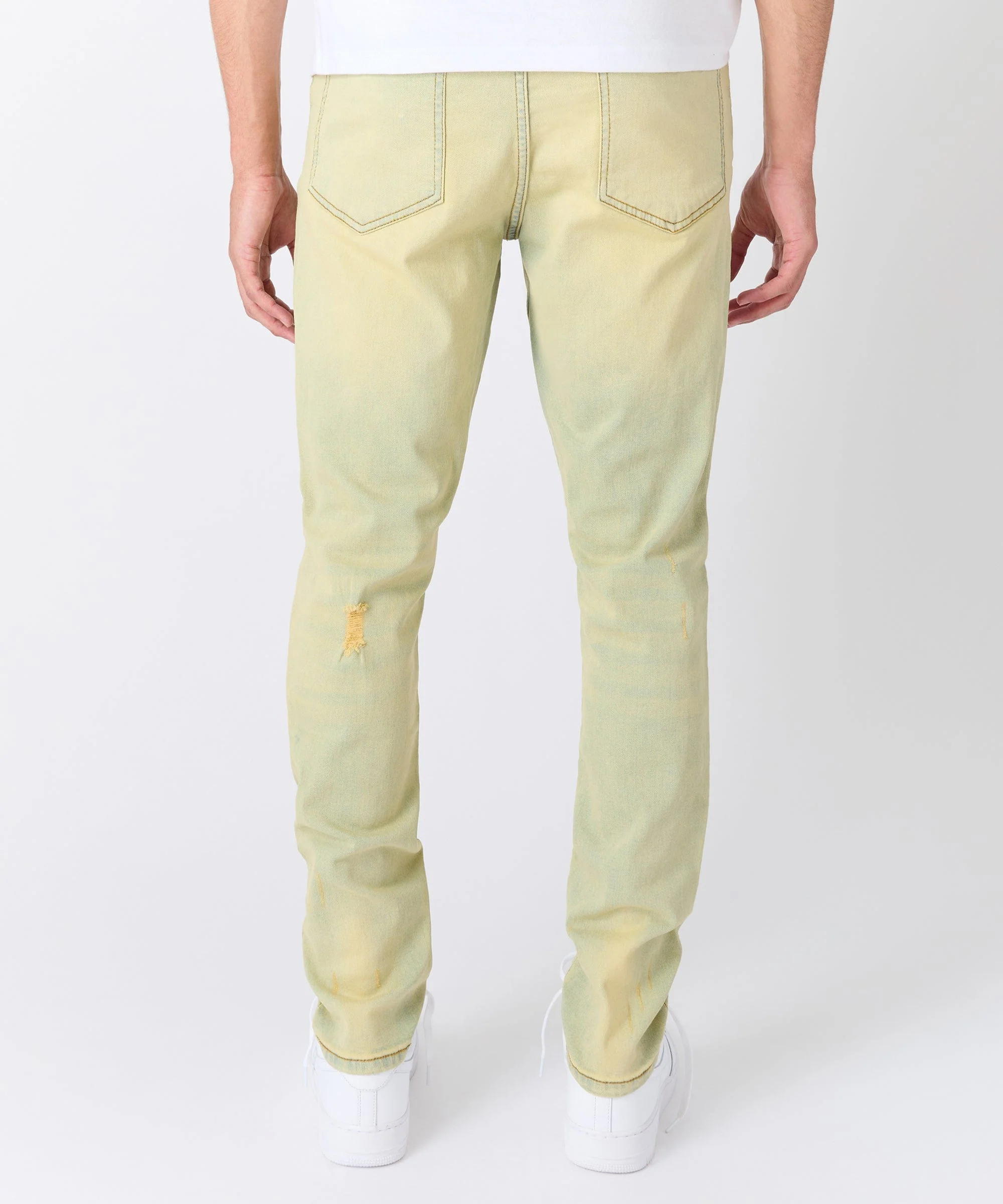 Rip and Repair Denim Jeans - Light Blue - Image 6