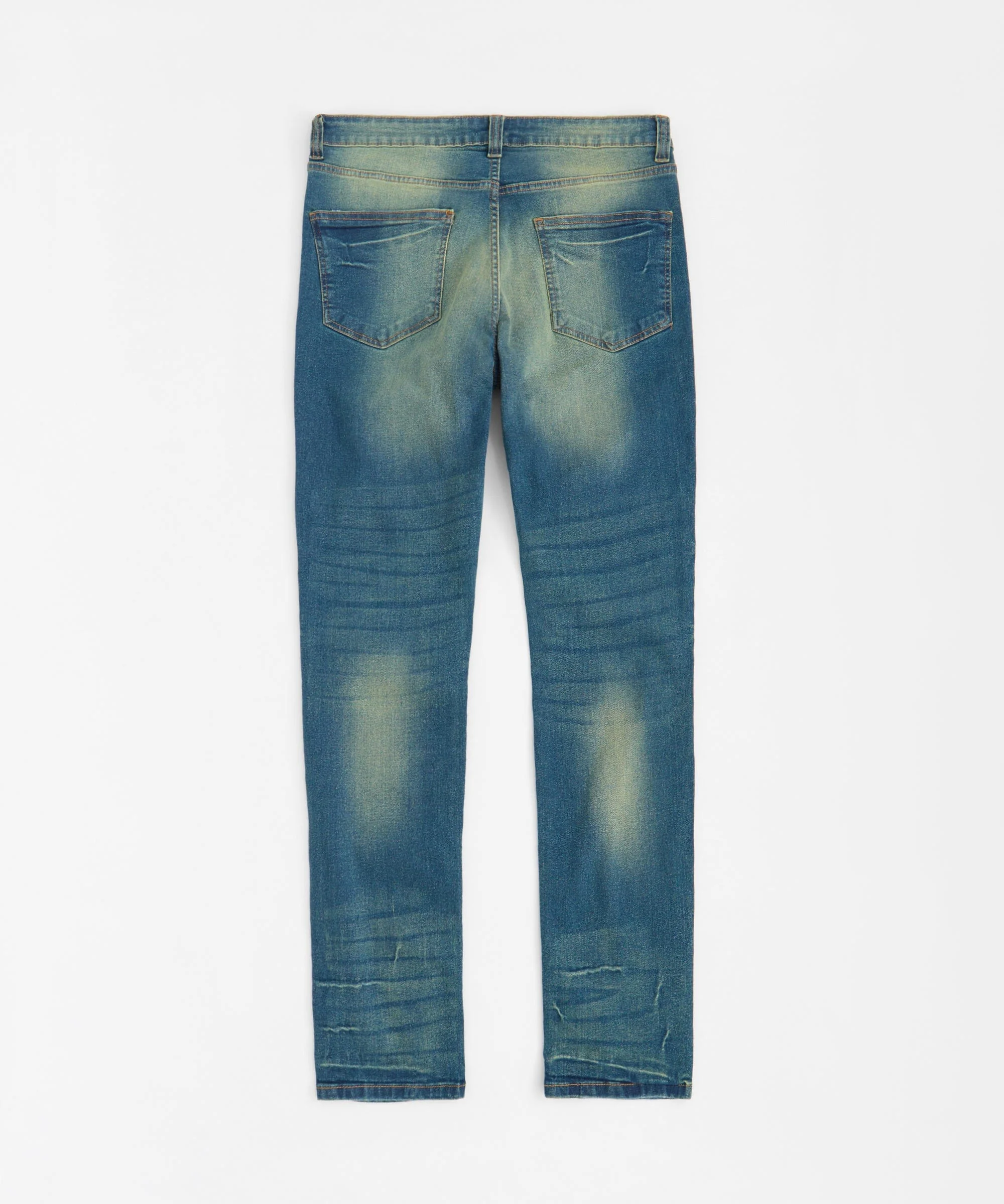 Rip and Repair Denim Jeans - Vintage Blue - Image 5