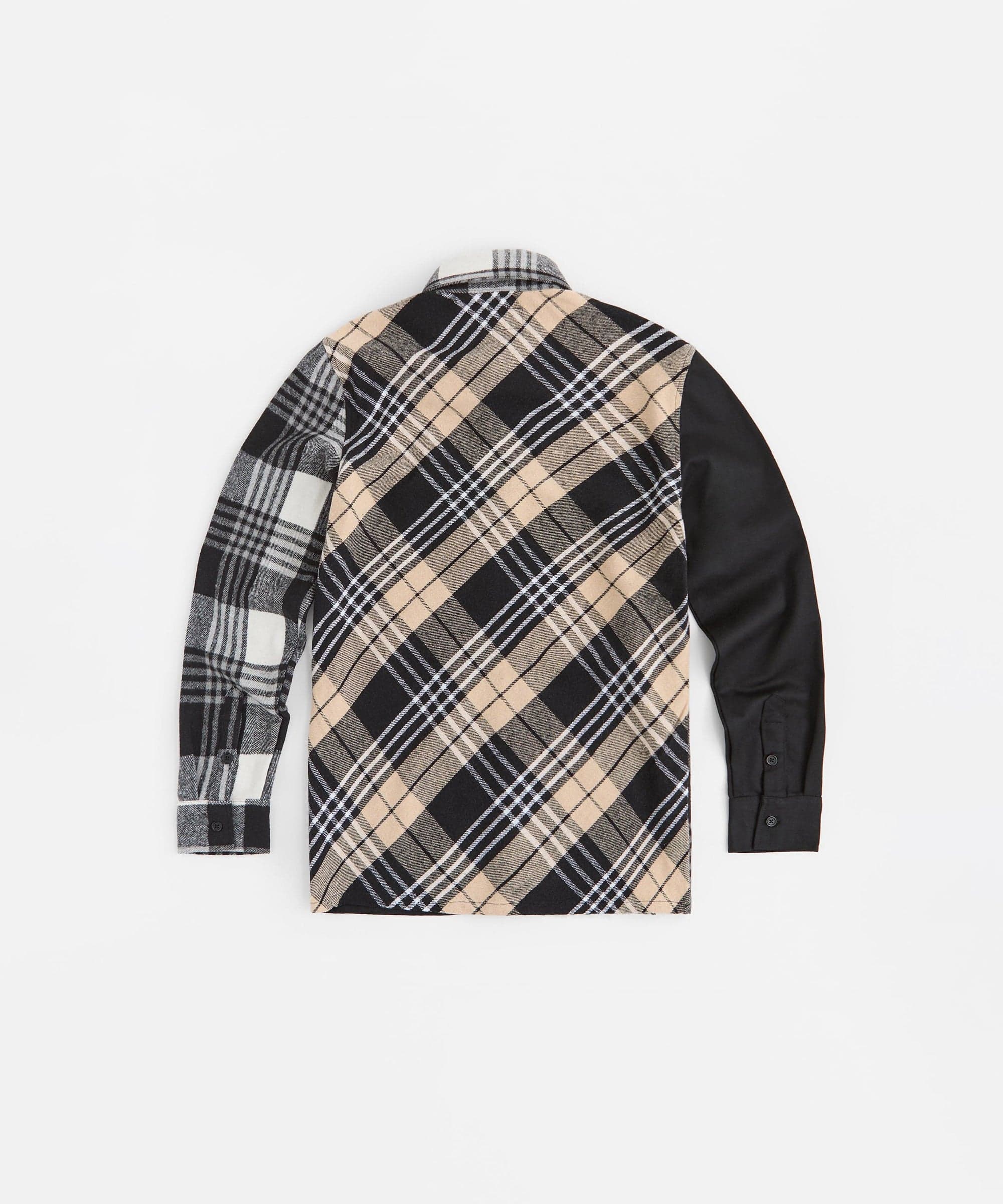 Snakes Flannel Long Sleeve Shirt - Grey - Image 4