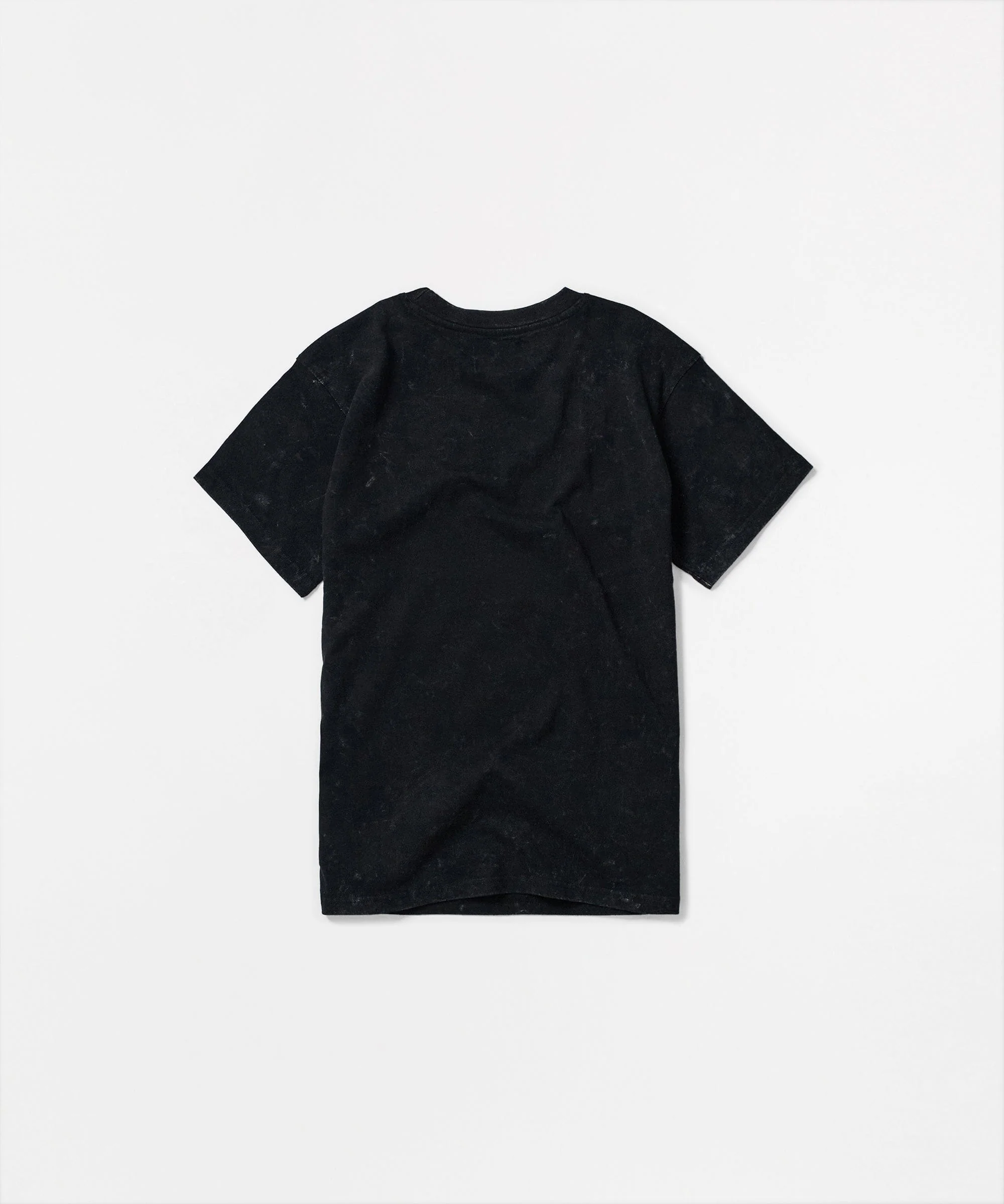 Stay Wild Sugar Print Short Sleeve Tee - Charcoal - Image 3