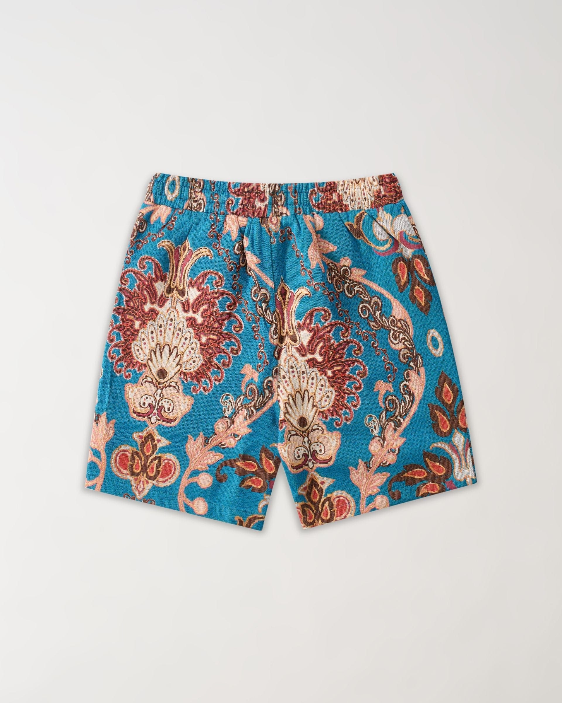 Textured Short - Medium Blue - Image 3