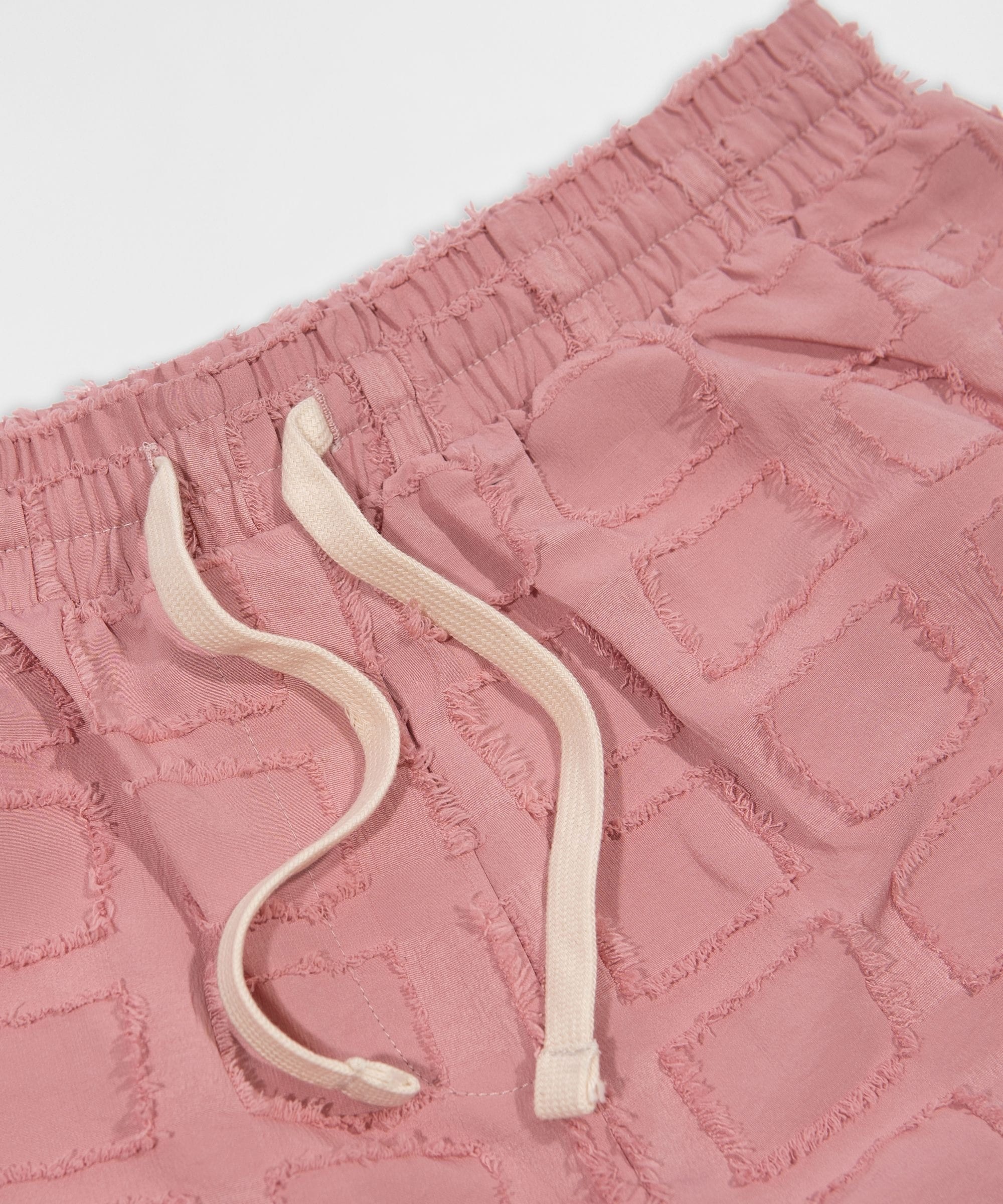Textured Short - Pink - Image 3