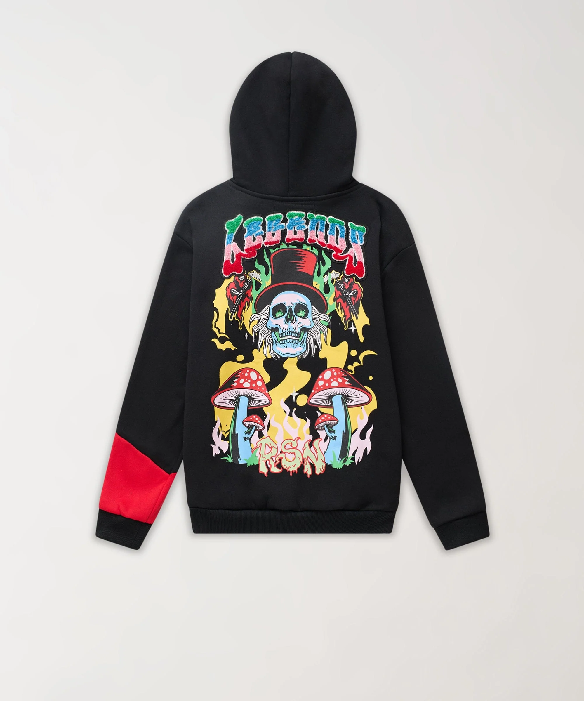 Kids True To This Back Print Hoodie - Image 3