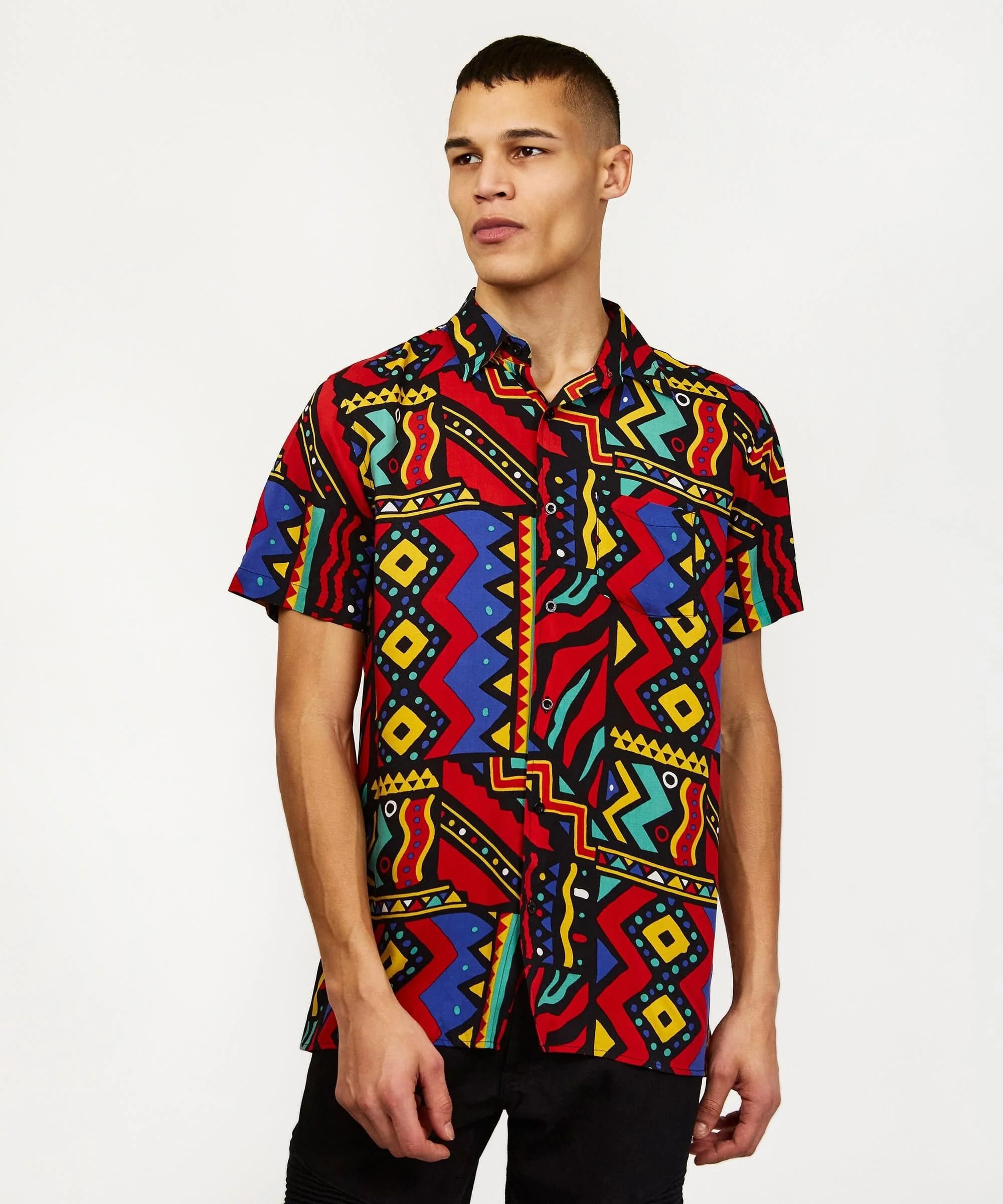 Unity Allover Print Short Sleeve Shirt - Image 2