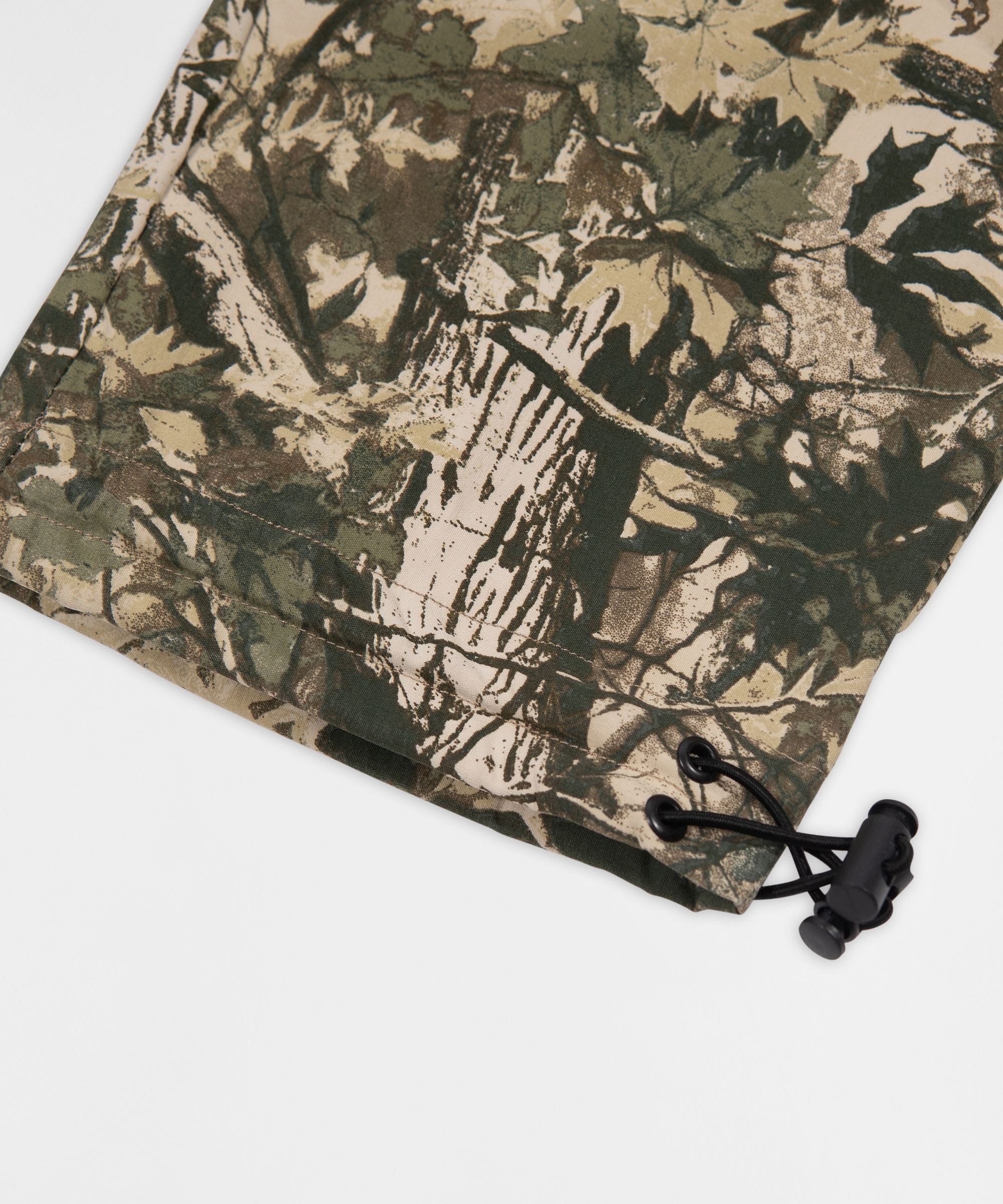 Utility Nylon Cargo Pants - Camo - Image 3