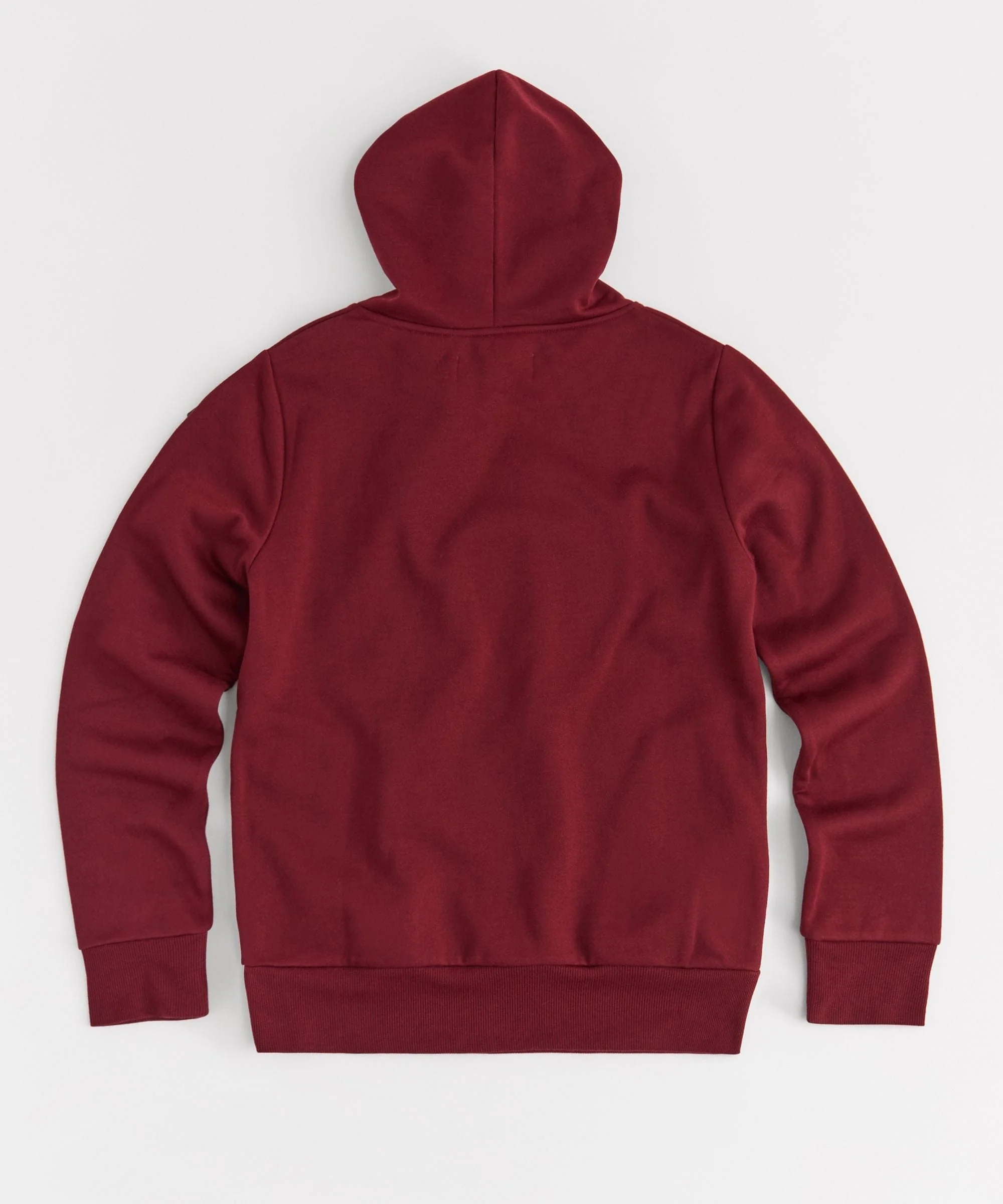 Womens Not Your Babe Tapestry Hoodie - Burgundy - Image 3