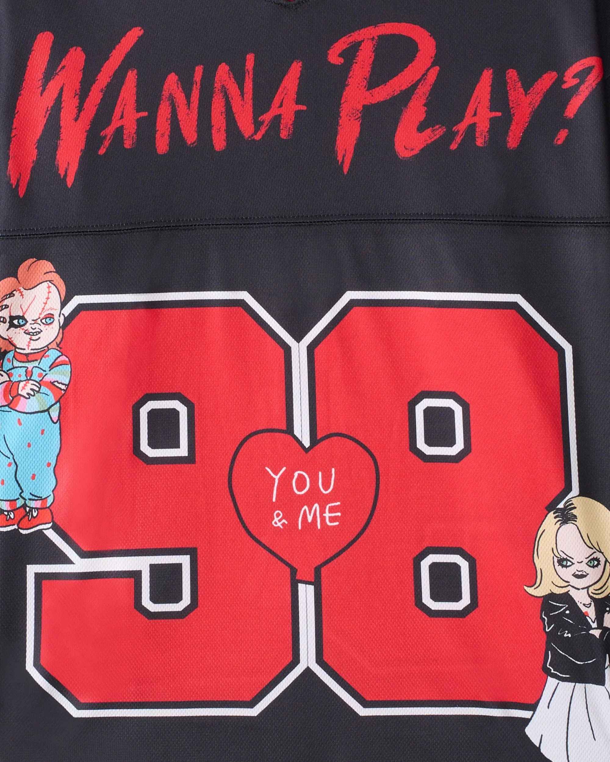 Women Chucky Jersey - Black - Image 2