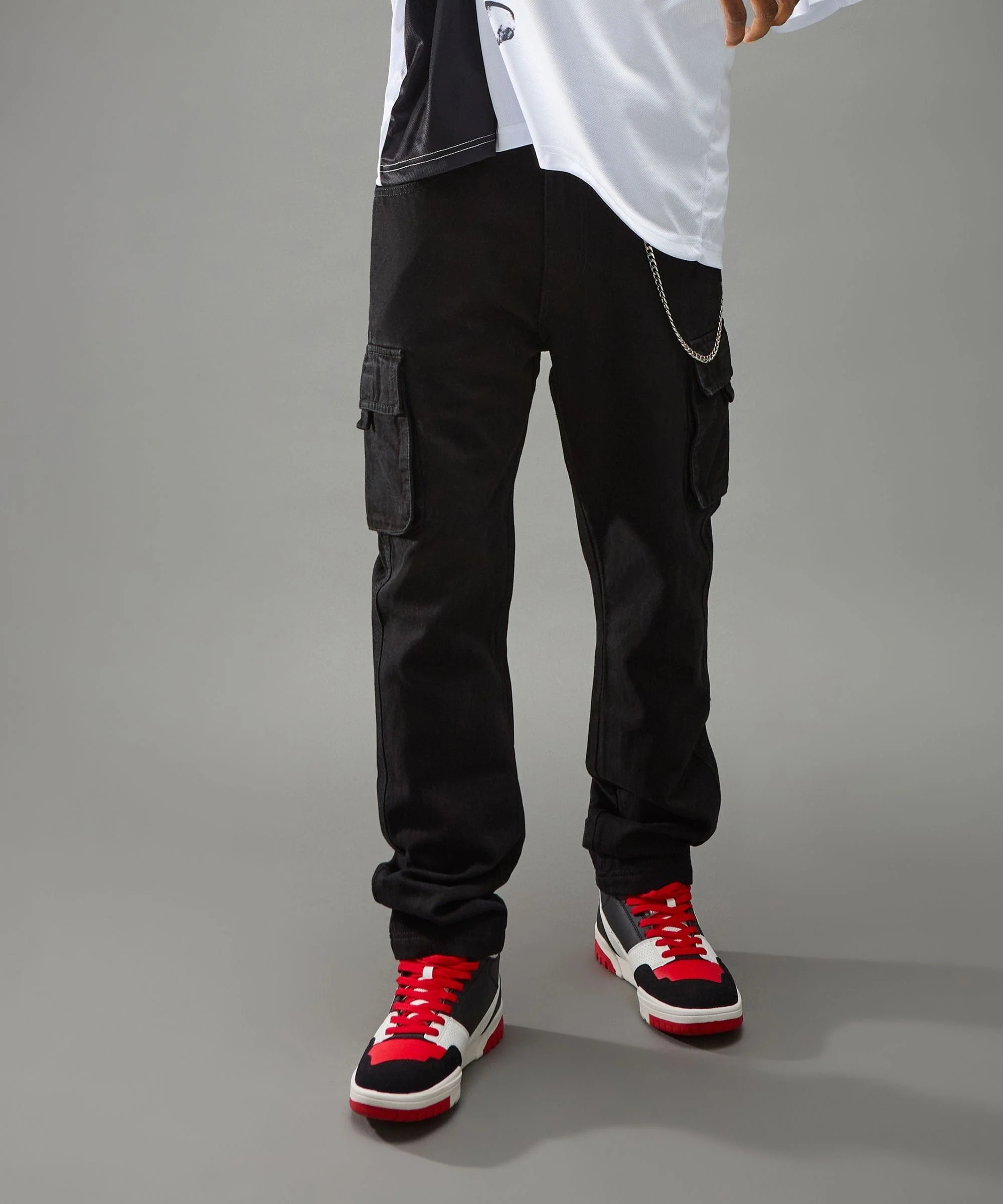 Workwear Cargo Pants - Black - Image 16