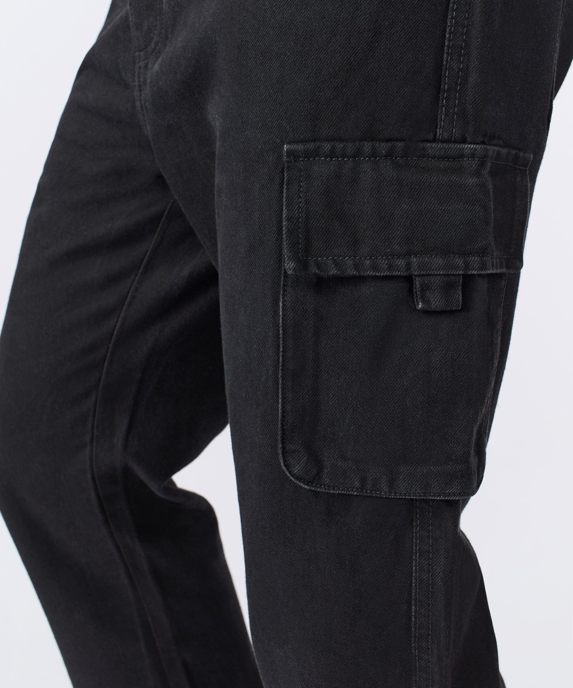 Workwear Cargo Pants - Black - Image 2