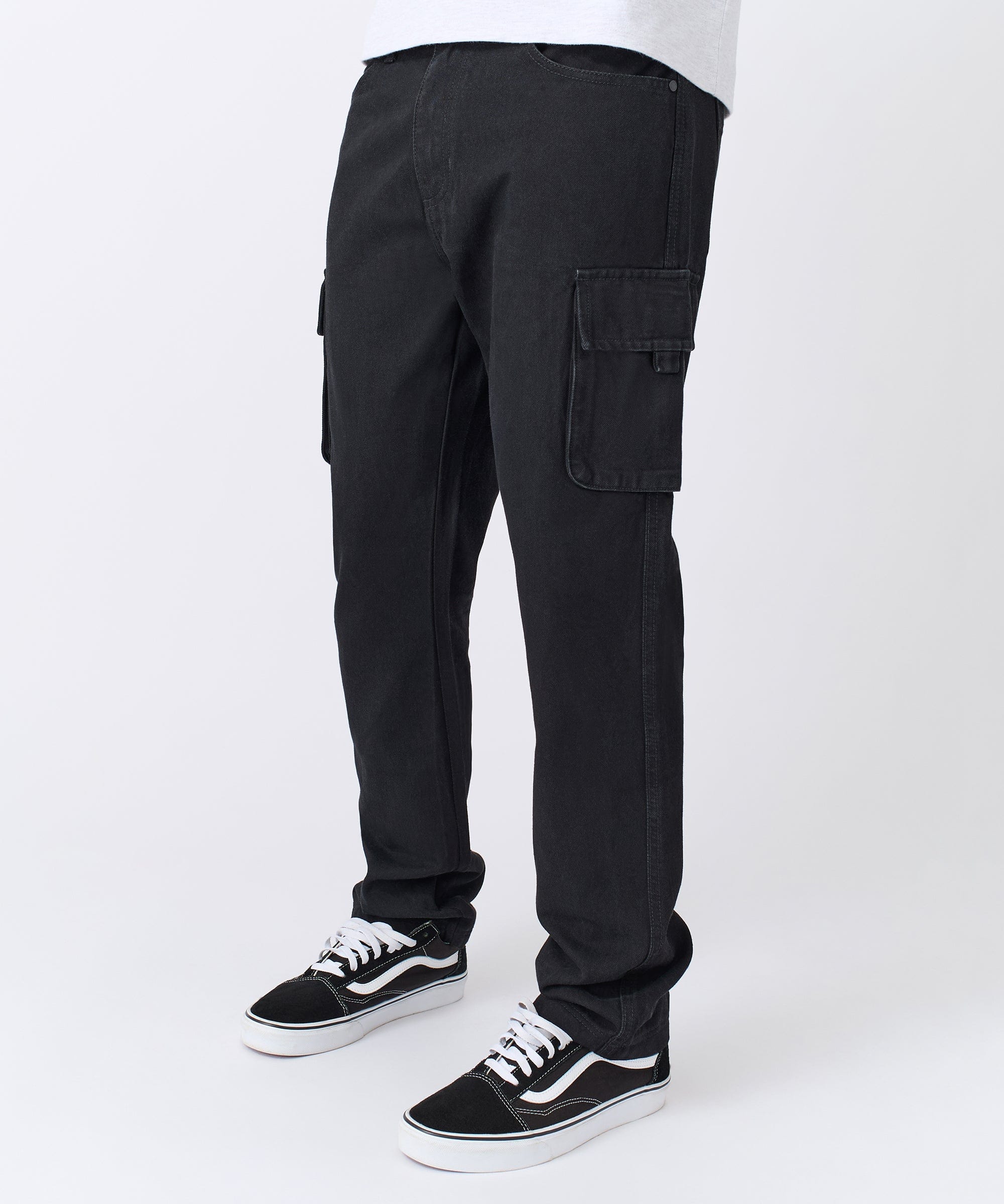 Workwear Cargo Pants - Black - Image 3