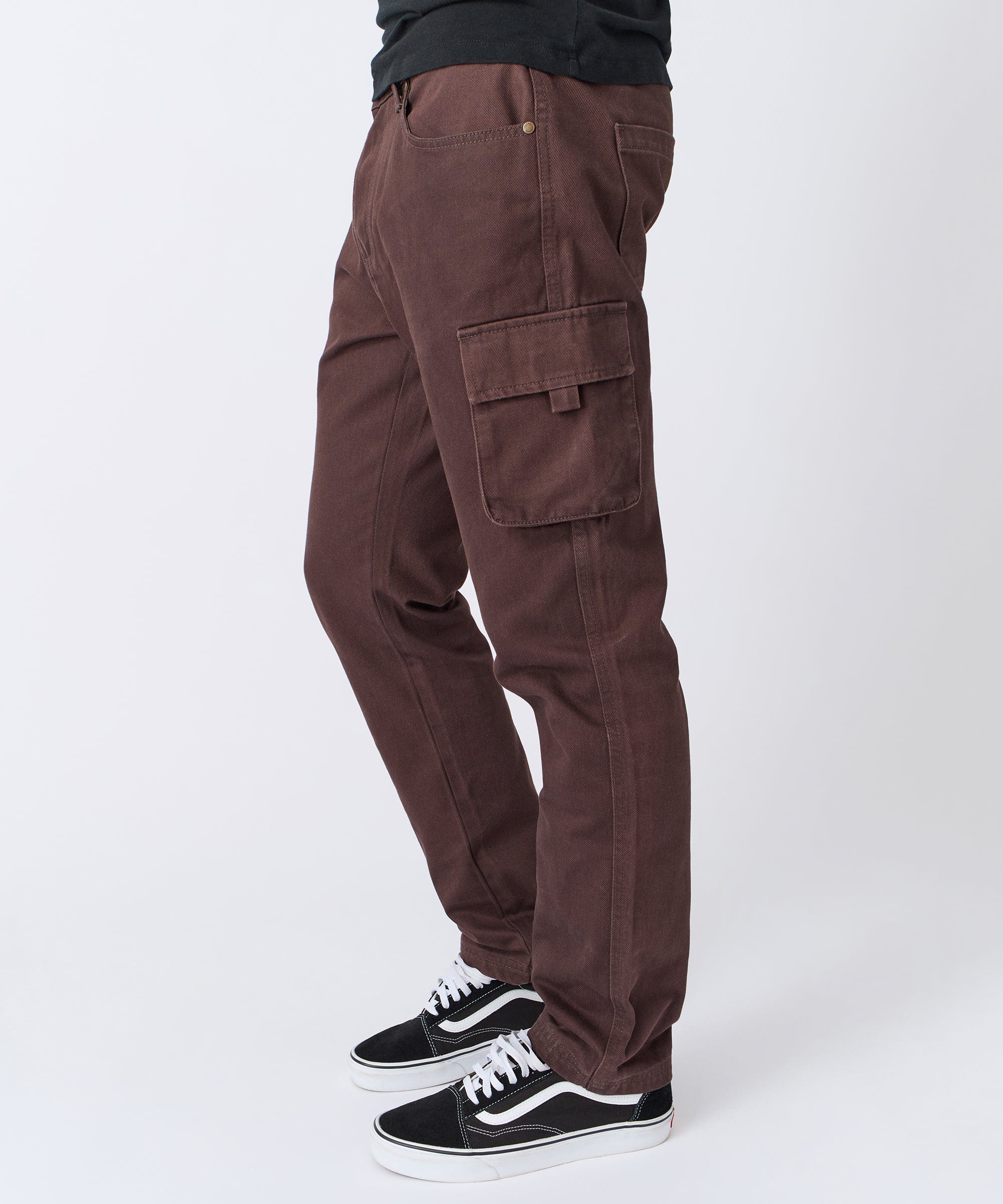 Workwear Cargo Pants - Brown - Image 2